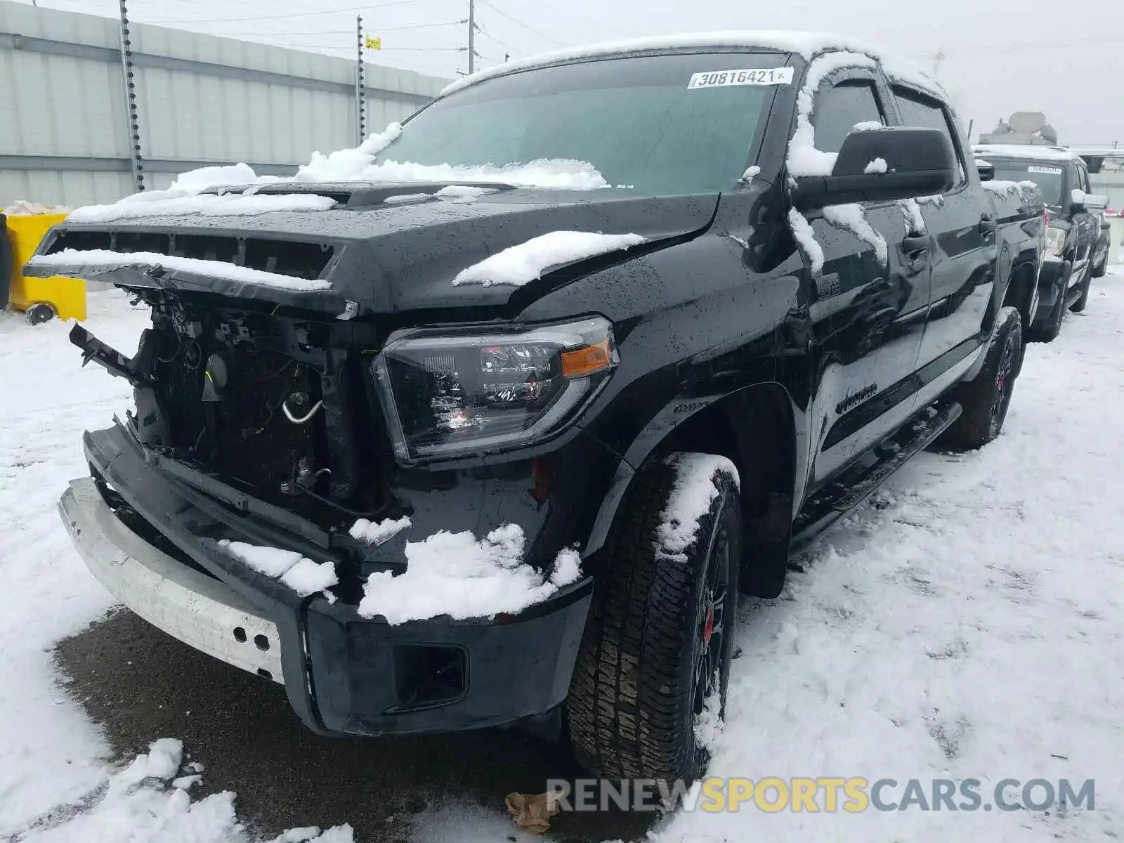 2 Photograph of a damaged car 5TFDY5F14KX804819 TOYOTA TUNDRA 2019