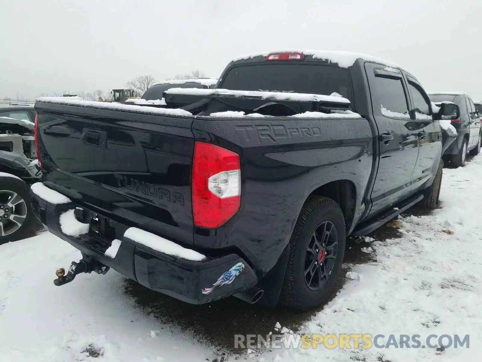 4 Photograph of a damaged car 5TFDY5F14KX804819 TOYOTA TUNDRA 2019