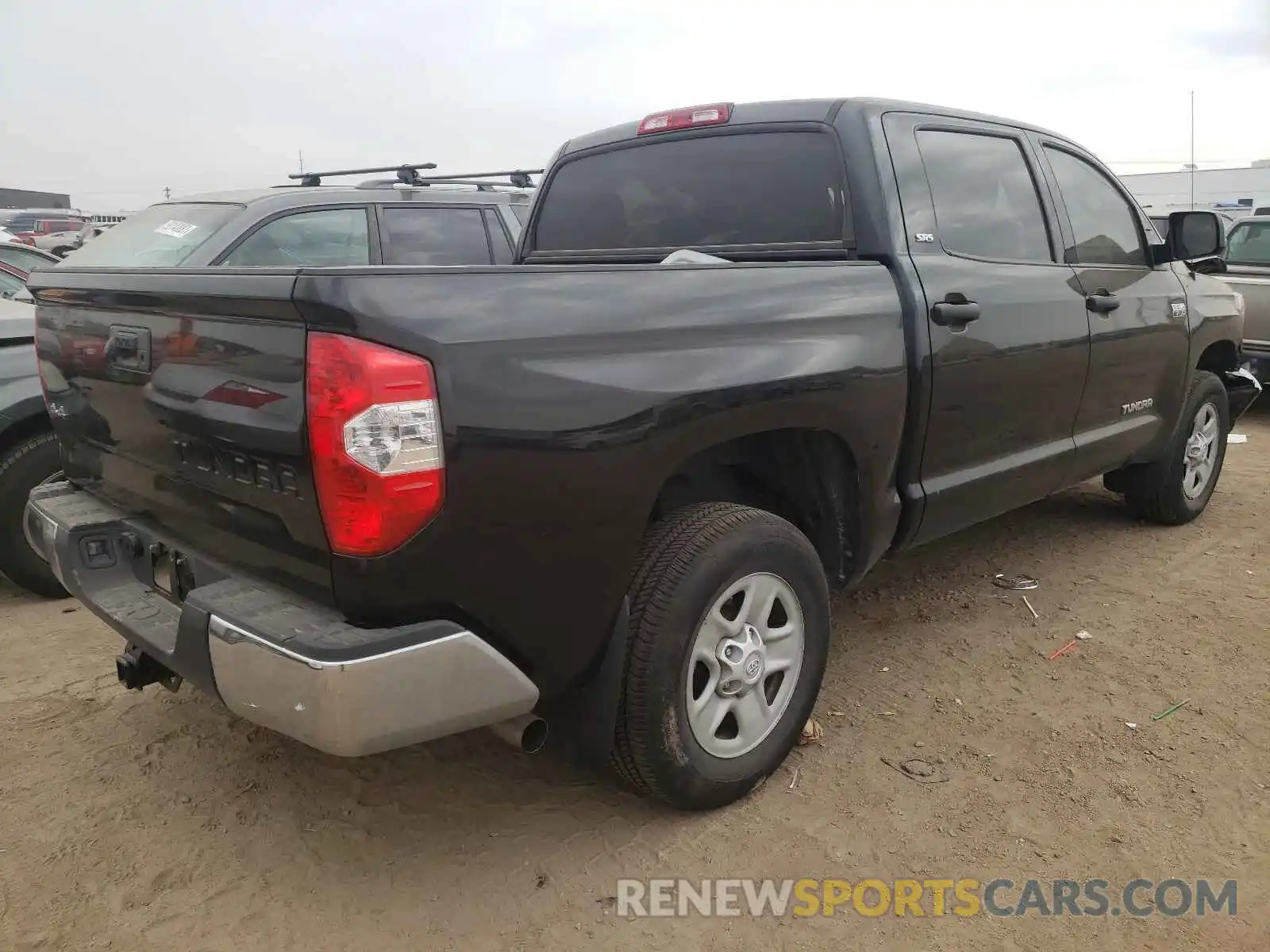 4 Photograph of a damaged car 5TFDY5F14KX824407 TOYOTA TUNDRA 2019