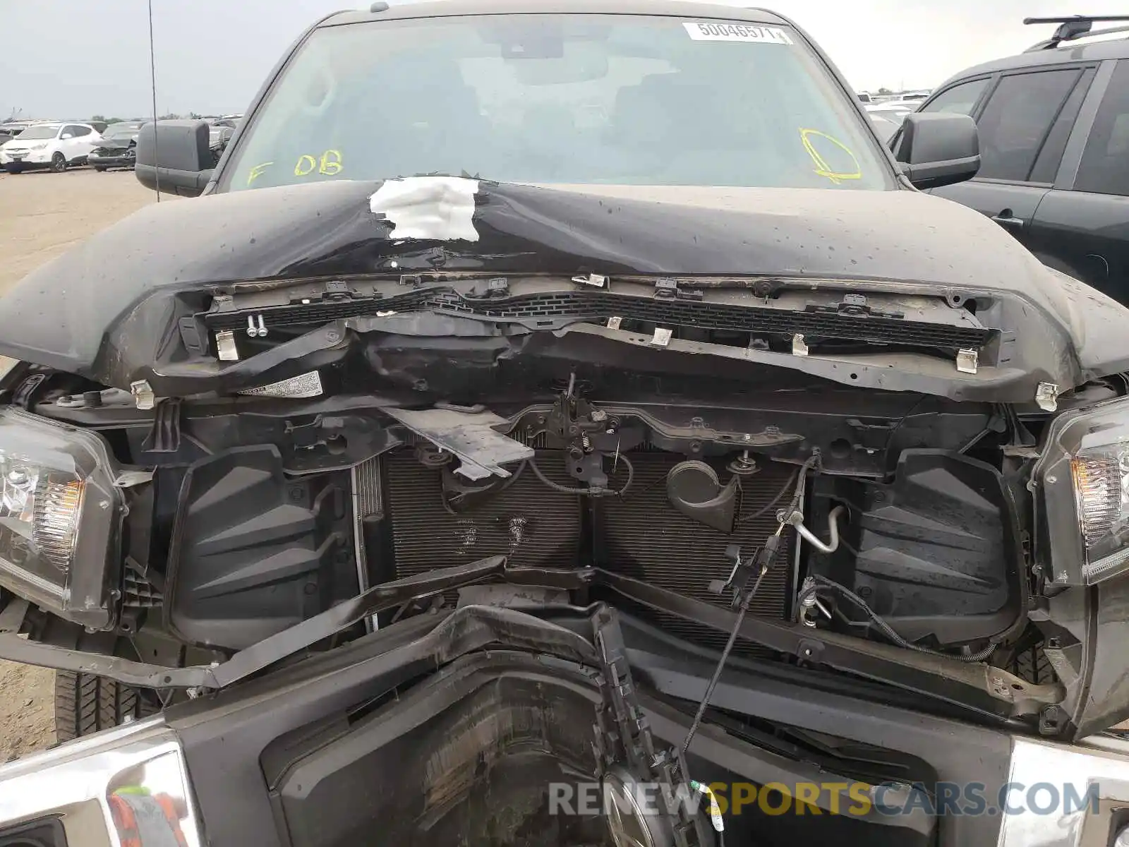 7 Photograph of a damaged car 5TFDY5F14KX824407 TOYOTA TUNDRA 2019