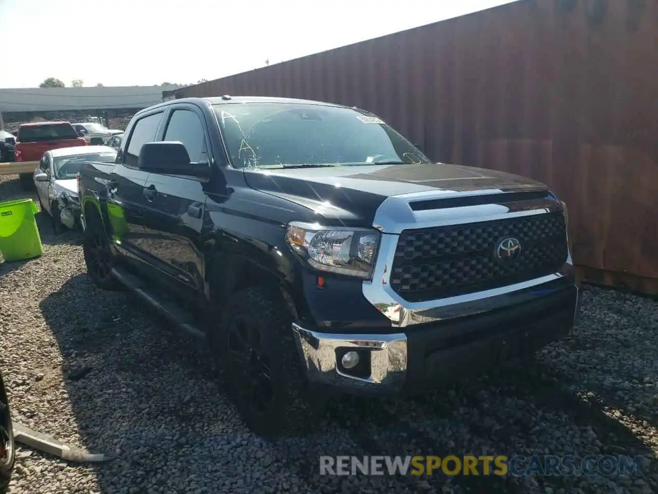 1 Photograph of a damaged car 5TFDY5F14KX826304 TOYOTA TUNDRA 2019