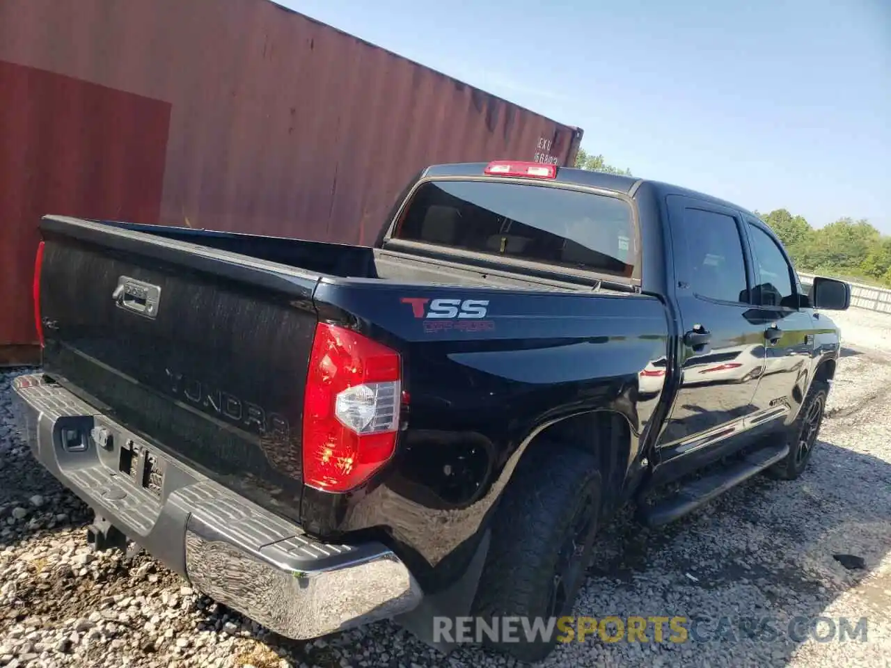 4 Photograph of a damaged car 5TFDY5F14KX826304 TOYOTA TUNDRA 2019