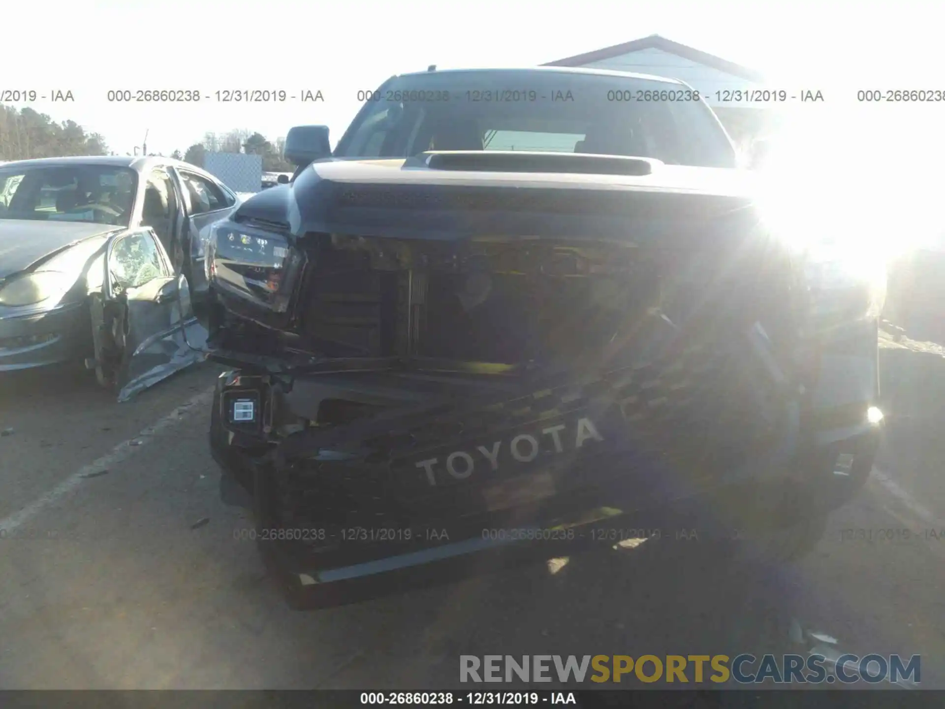 6 Photograph of a damaged car 5TFDY5F14KX837934 TOYOTA TUNDRA 2019