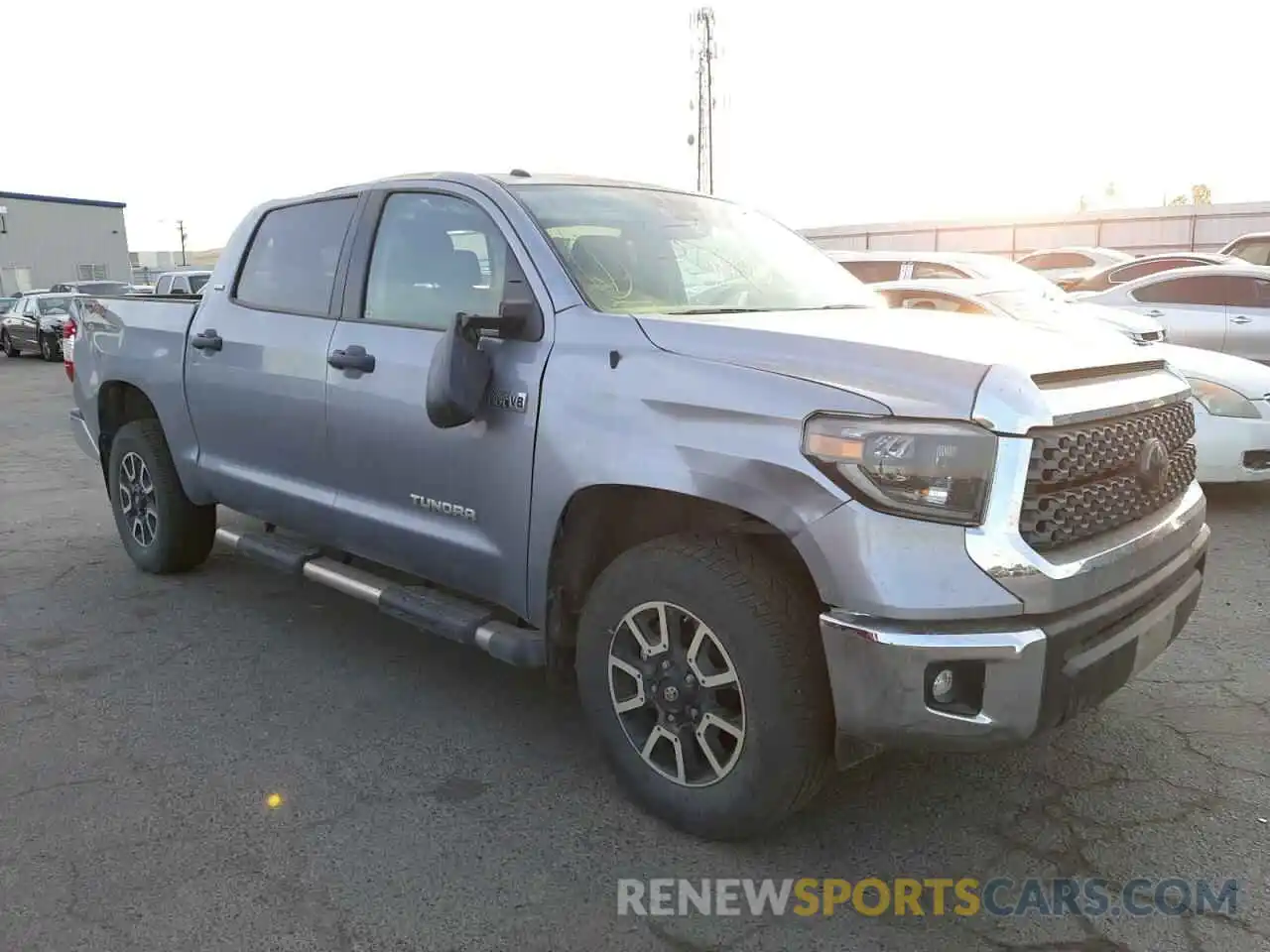 1 Photograph of a damaged car 5TFDY5F14KX859898 TOYOTA TUNDRA 2019