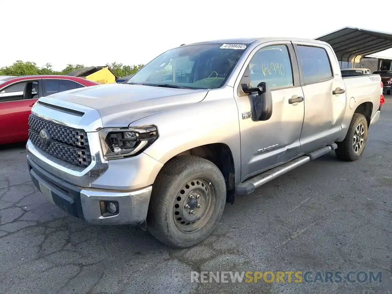 2 Photograph of a damaged car 5TFDY5F14KX859898 TOYOTA TUNDRA 2019