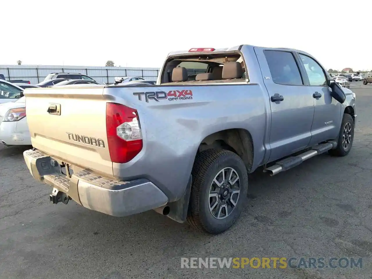 4 Photograph of a damaged car 5TFDY5F14KX859898 TOYOTA TUNDRA 2019