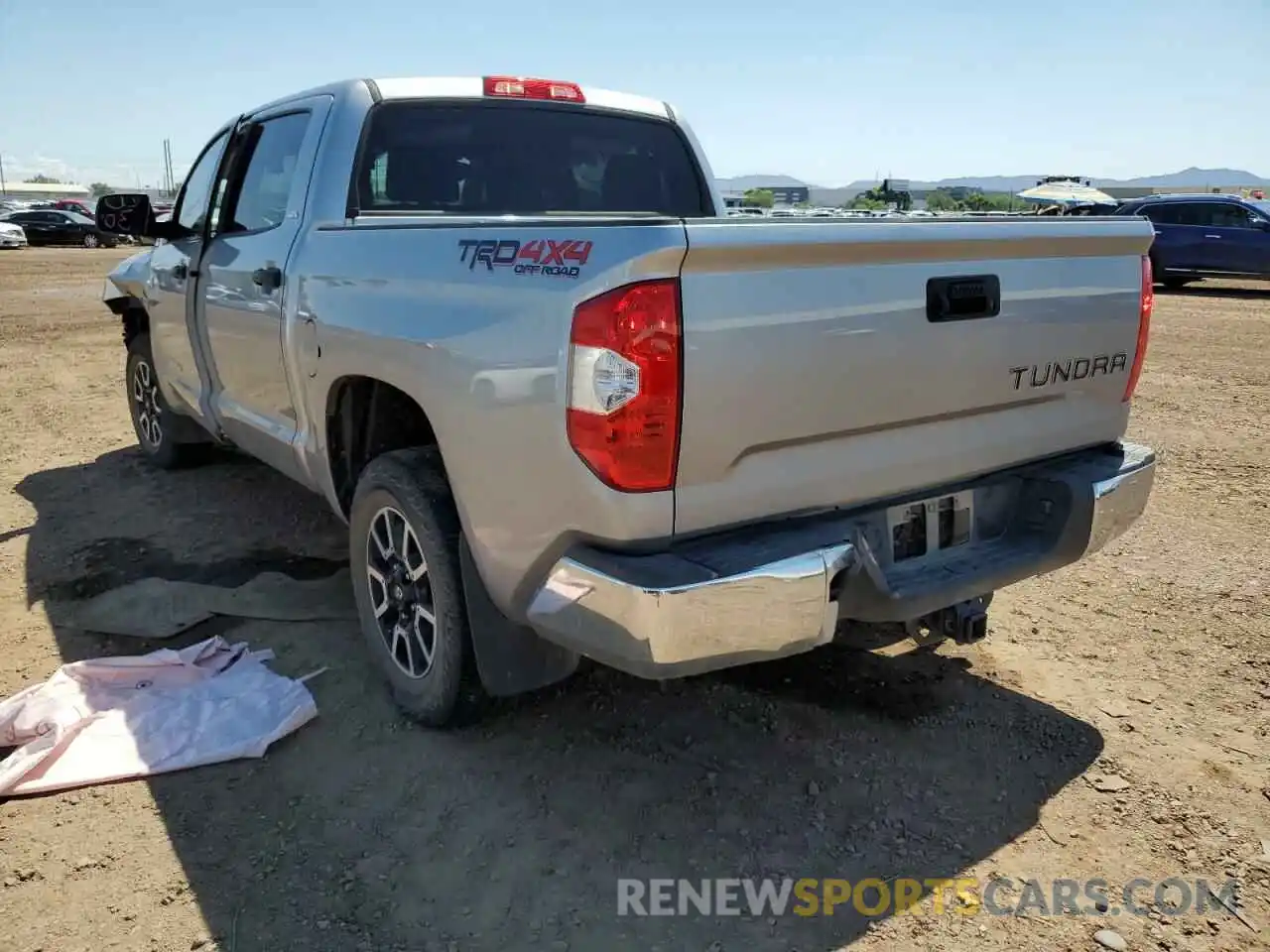 3 Photograph of a damaged car 5TFDY5F14KX870013 TOYOTA TUNDRA 2019