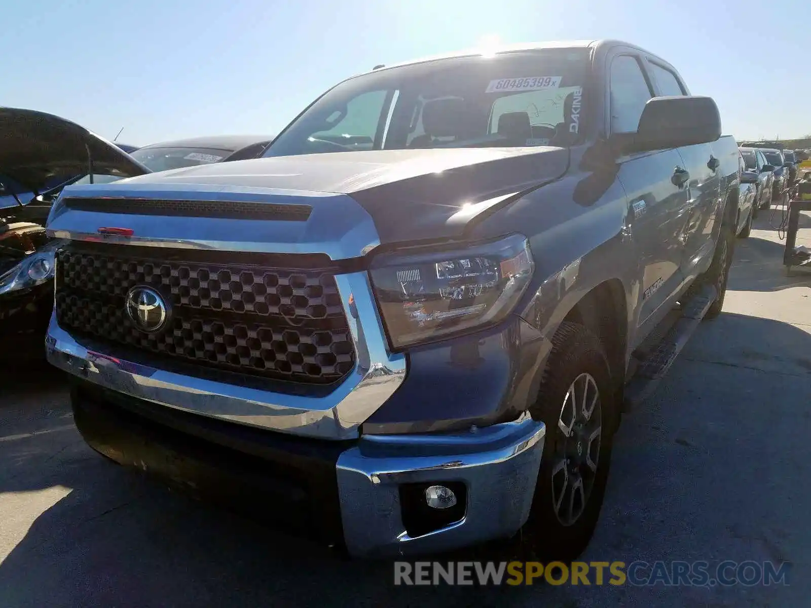 2 Photograph of a damaged car 5TFDY5F15KX797606 TOYOTA TUNDRA 2019