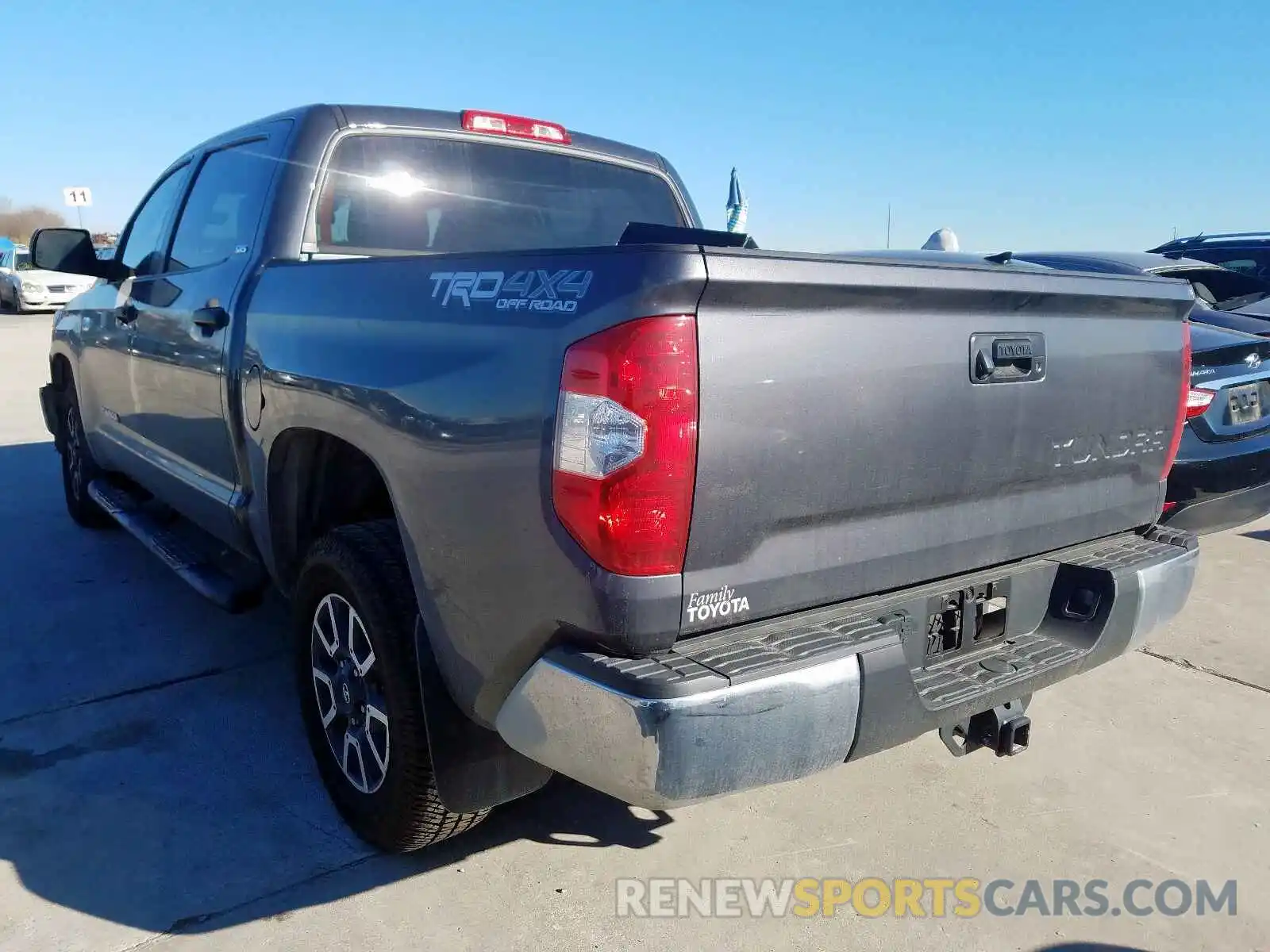 3 Photograph of a damaged car 5TFDY5F15KX797606 TOYOTA TUNDRA 2019