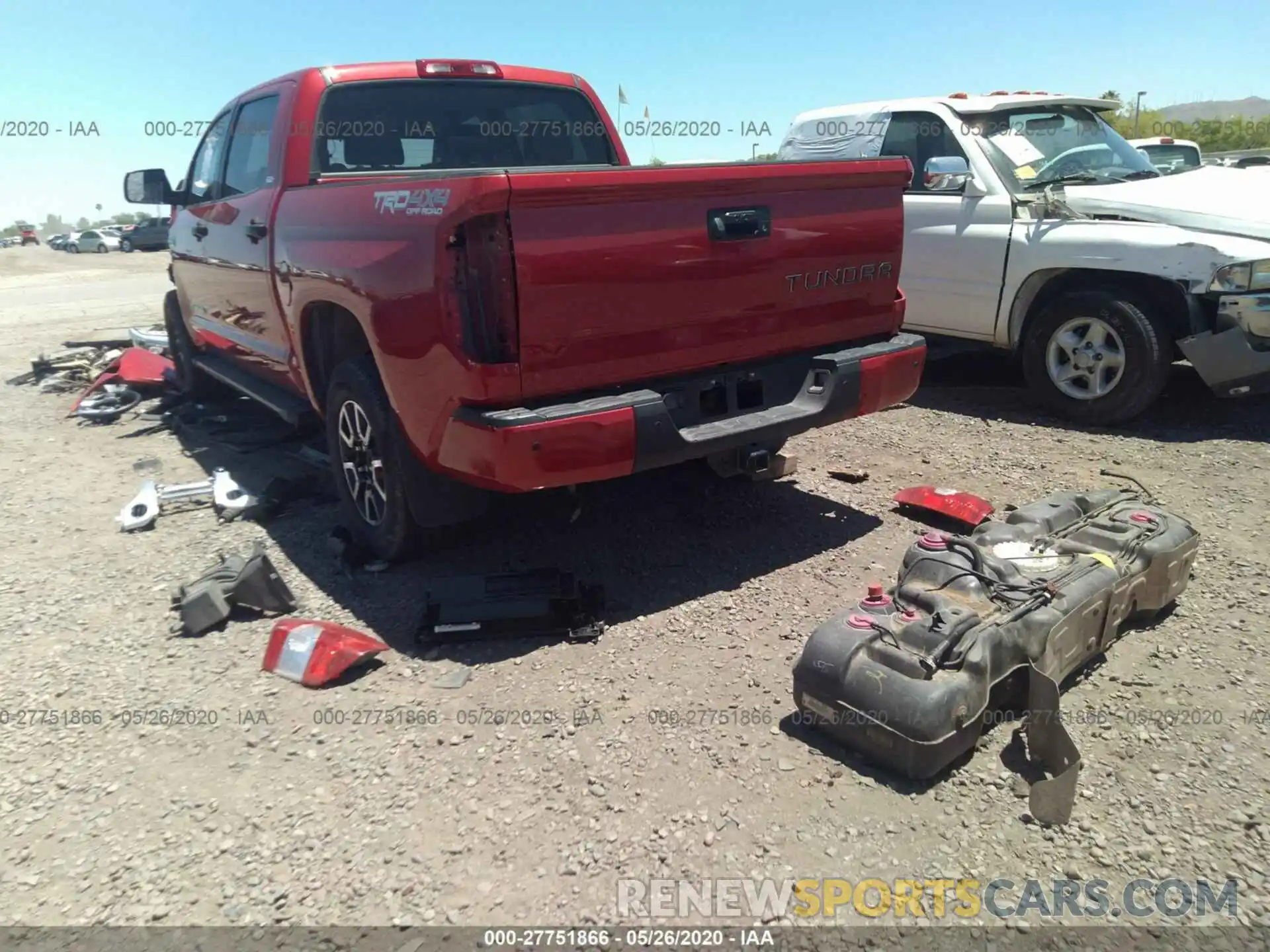 3 Photograph of a damaged car 5TFDY5F15KX803842 TOYOTA TUNDRA 2019