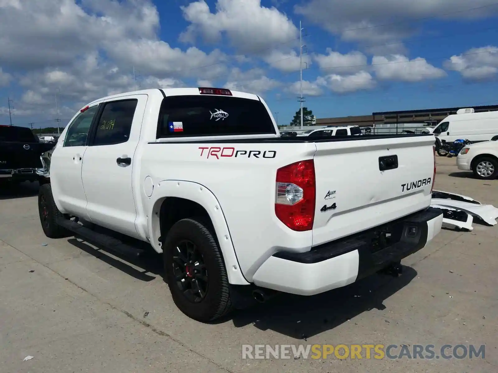 3 Photograph of a damaged car 5TFDY5F15KX806935 TOYOTA TUNDRA 2019