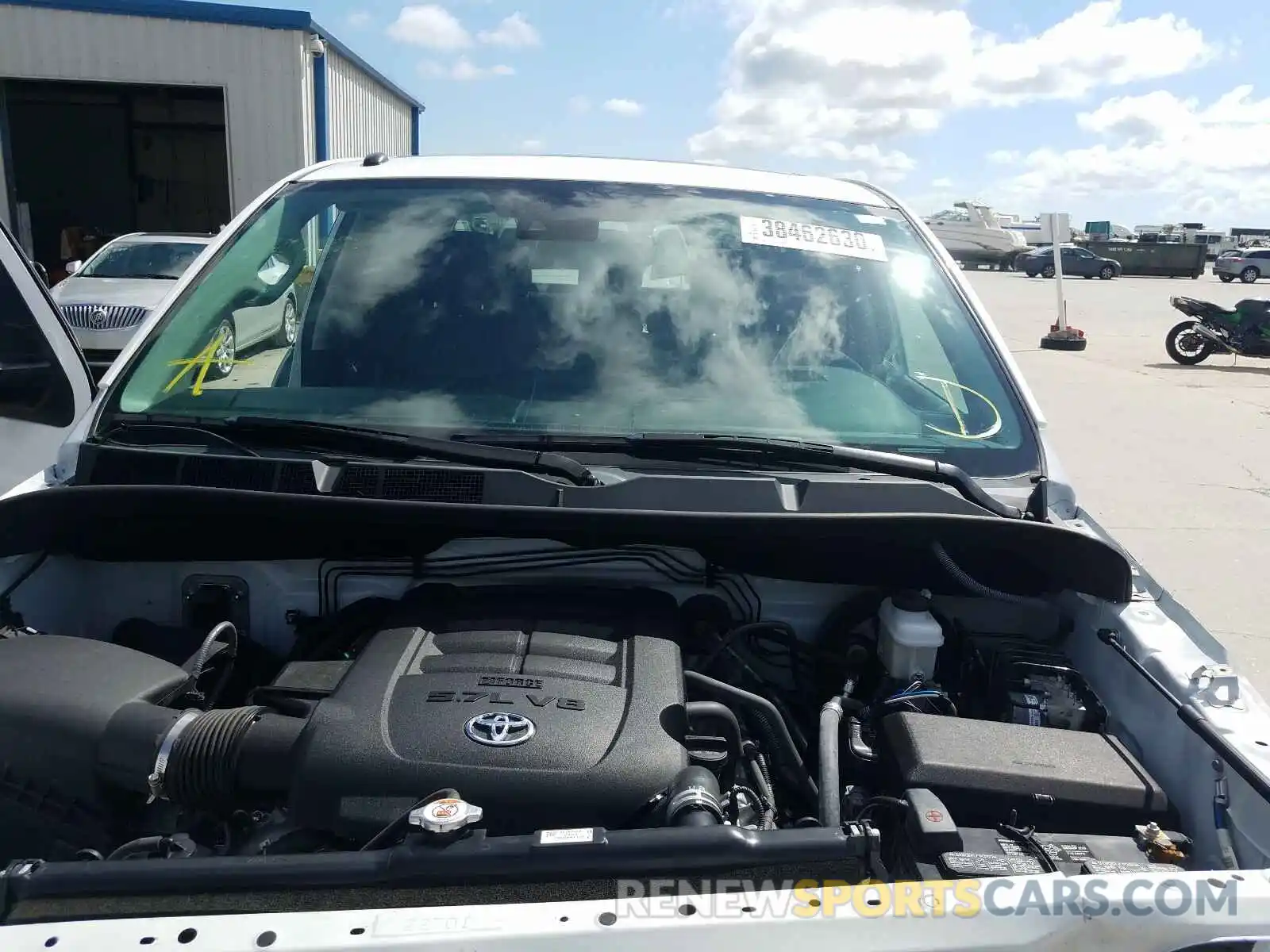 7 Photograph of a damaged car 5TFDY5F15KX806935 TOYOTA TUNDRA 2019