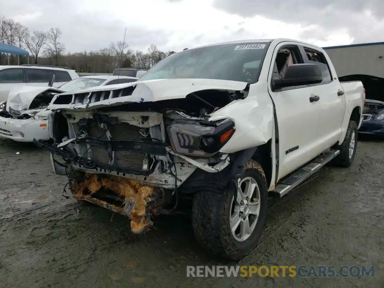 2 Photograph of a damaged car 5TFDY5F15KX807910 TOYOTA TUNDRA 2019