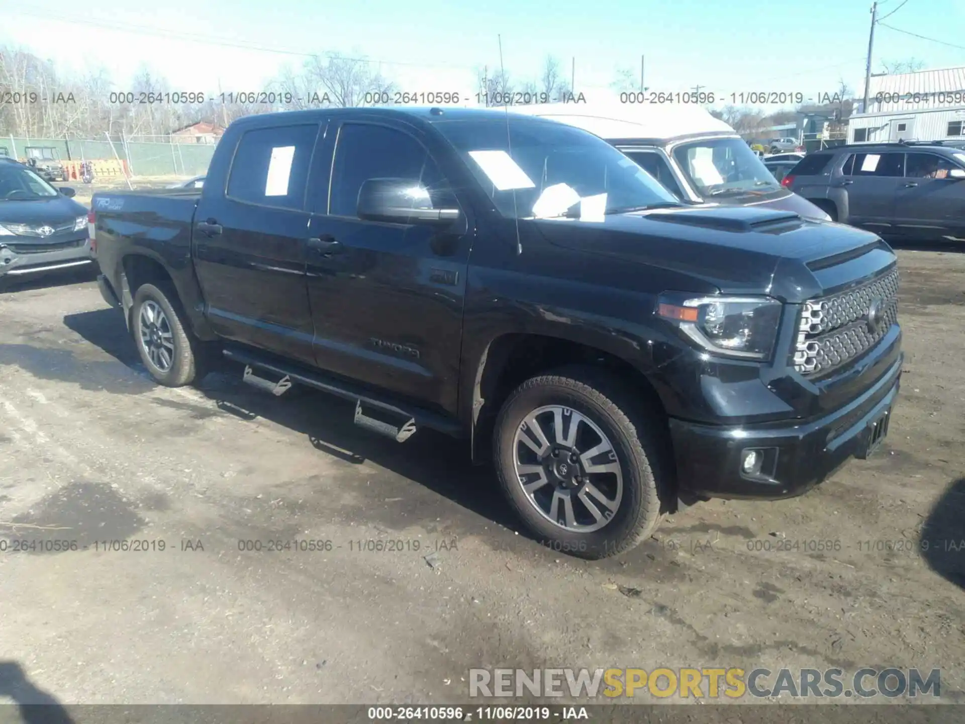 1 Photograph of a damaged car 5TFDY5F15KX821774 TOYOTA TUNDRA 2019