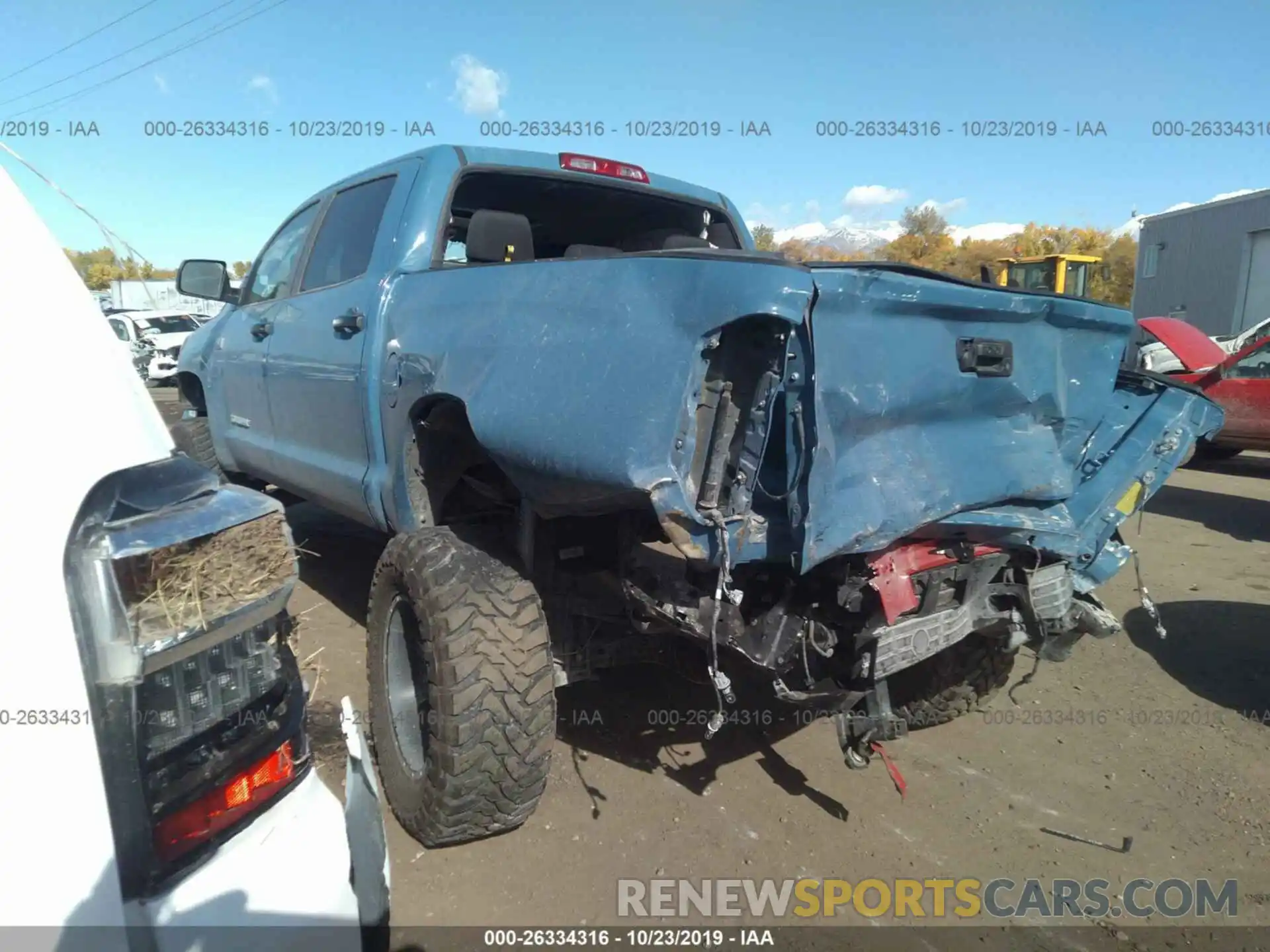 3 Photograph of a damaged car 5TFDY5F15KX826344 TOYOTA TUNDRA 2019