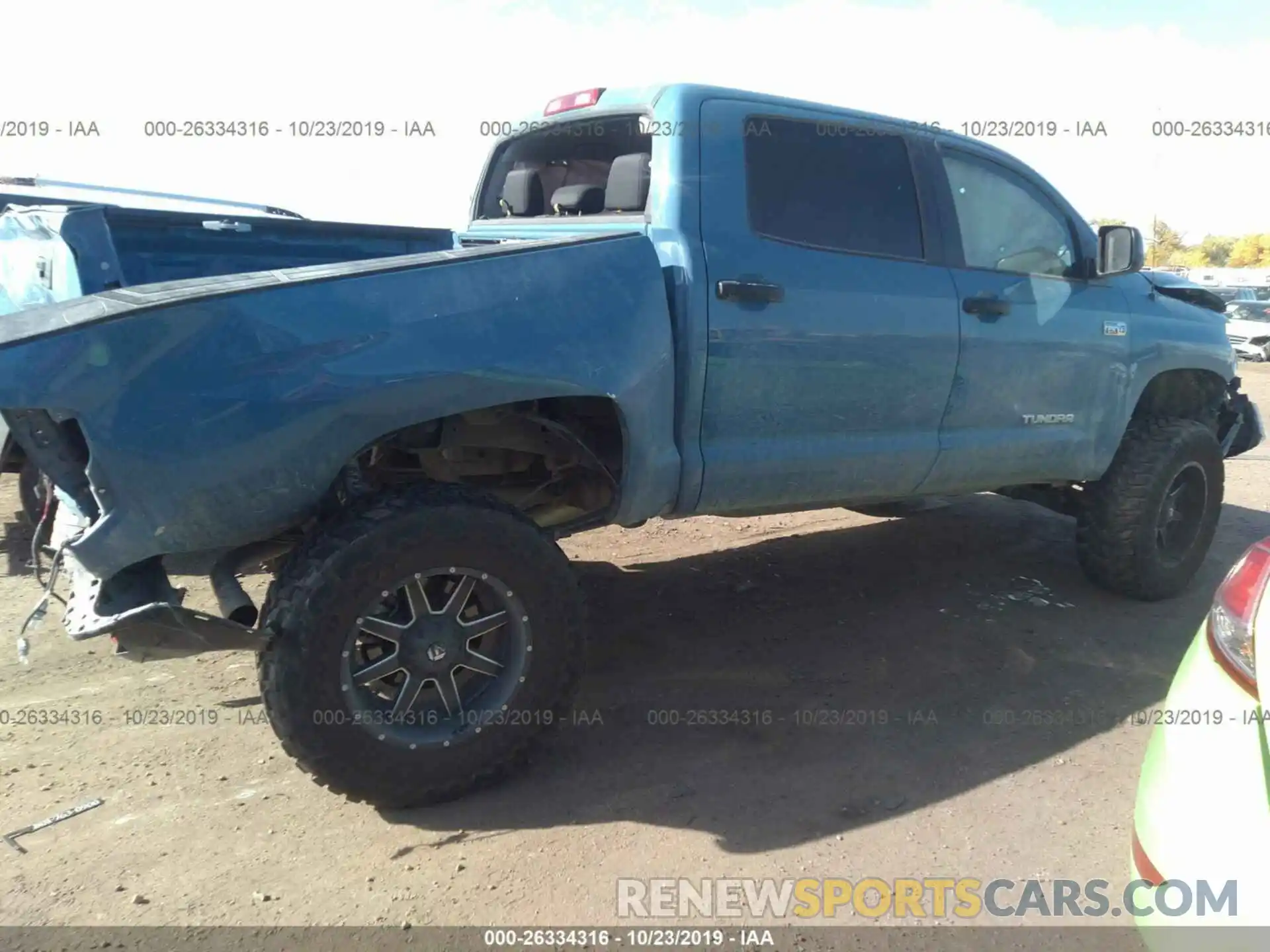 4 Photograph of a damaged car 5TFDY5F15KX826344 TOYOTA TUNDRA 2019