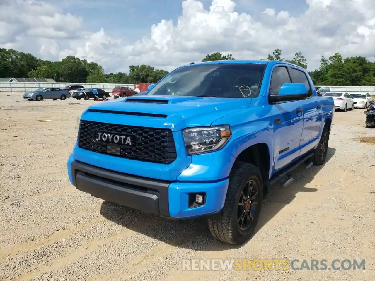 2 Photograph of a damaged car 5TFDY5F15KX829583 TOYOTA TUNDRA 2019