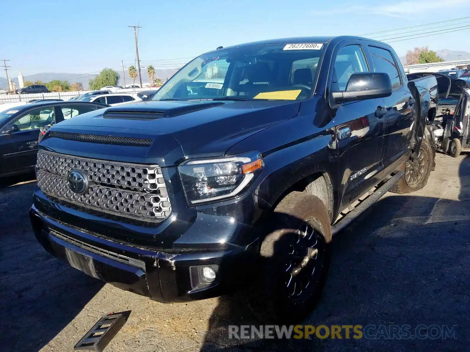 2 Photograph of a damaged car 5TFDY5F15KX835562 TOYOTA TUNDRA 2019