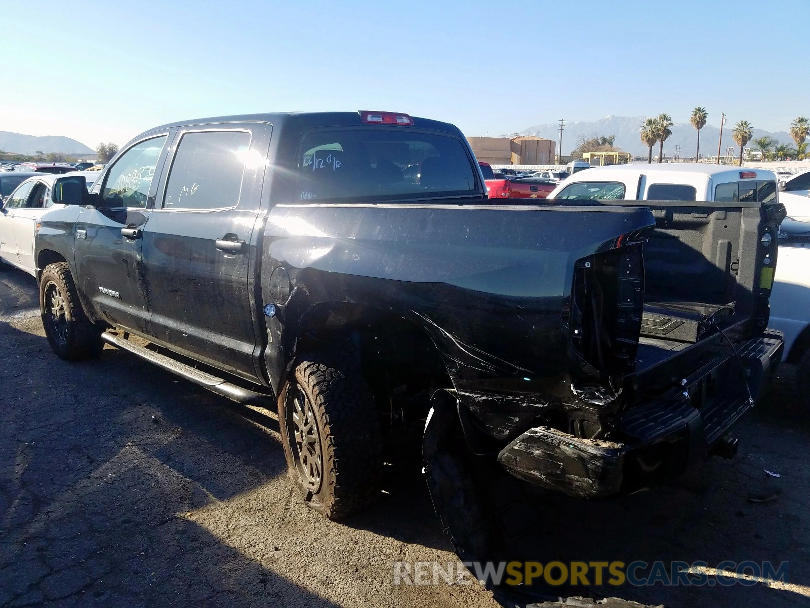 3 Photograph of a damaged car 5TFDY5F15KX835562 TOYOTA TUNDRA 2019