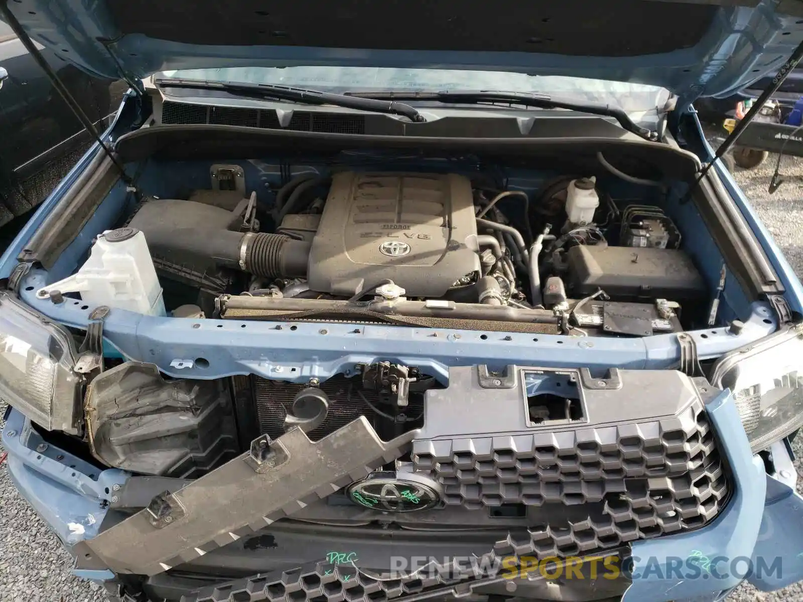 7 Photograph of a damaged car 5TFDY5F15KX835948 TOYOTA TUNDRA 2019