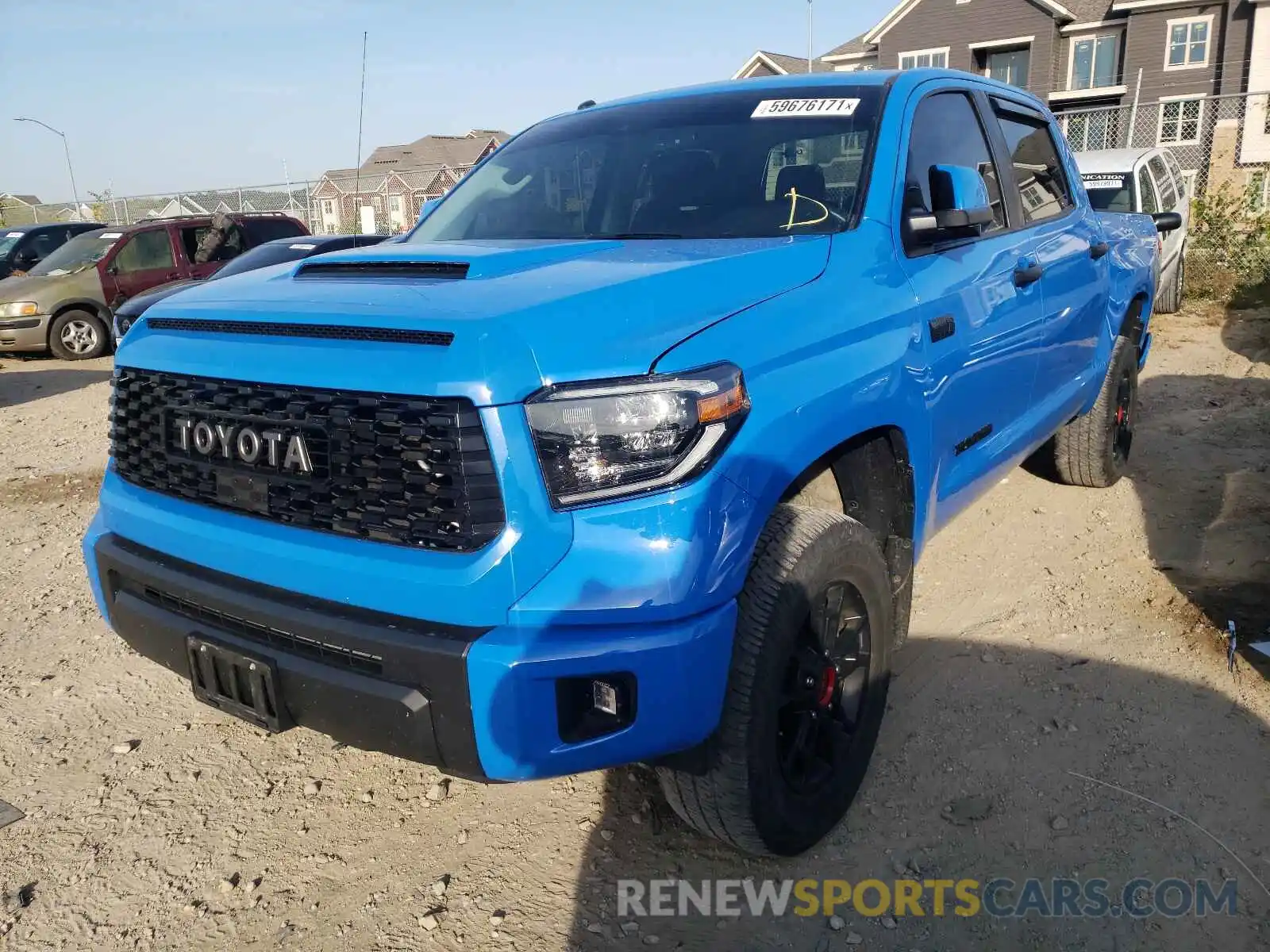 2 Фотография поврежденного автомобиля 5TFDY5F15KX858615 TOYOTA TUNDRA 2019