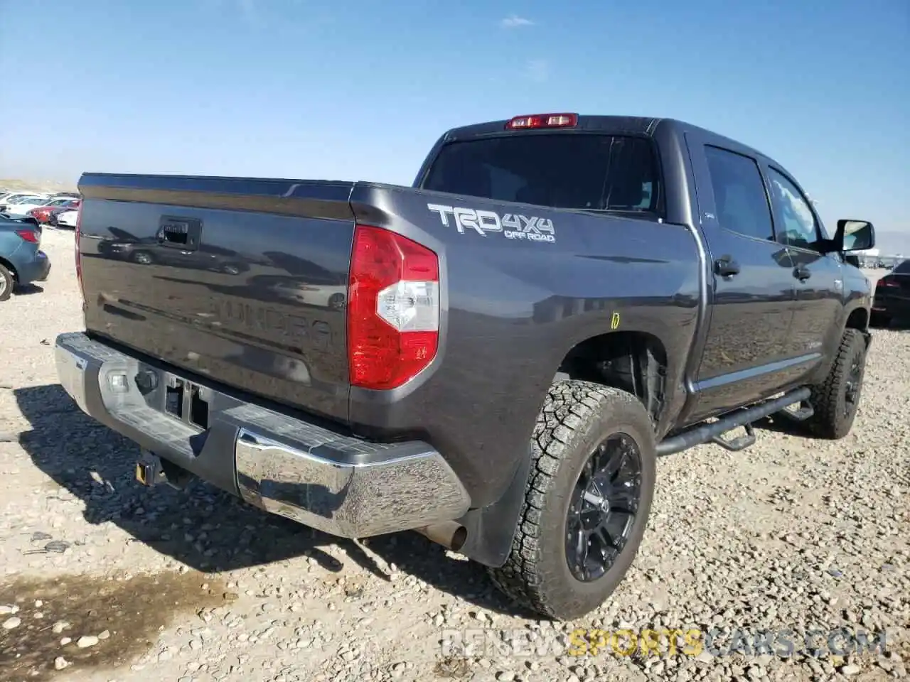 4 Photograph of a damaged car 5TFDY5F15KX867623 TOYOTA TUNDRA 2019