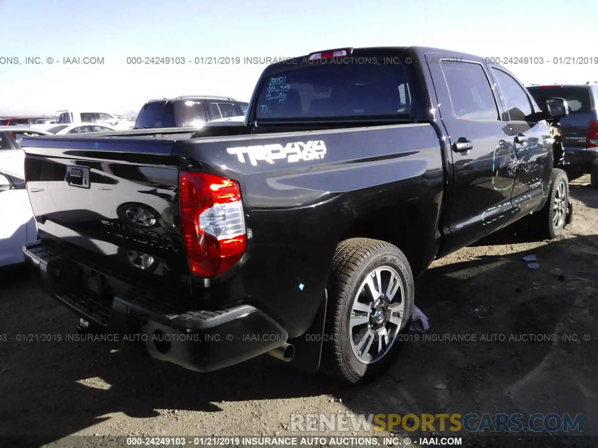 4 Photograph of a damaged car 5TFDY5F16KX798912 TOYOTA TUNDRA 2019