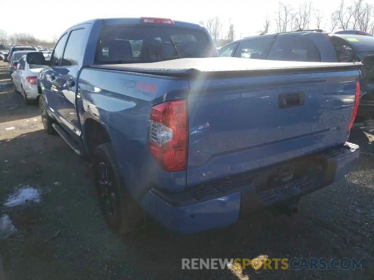 3 Photograph of a damaged car 5TFDY5F16KX805793 TOYOTA TUNDRA 2019