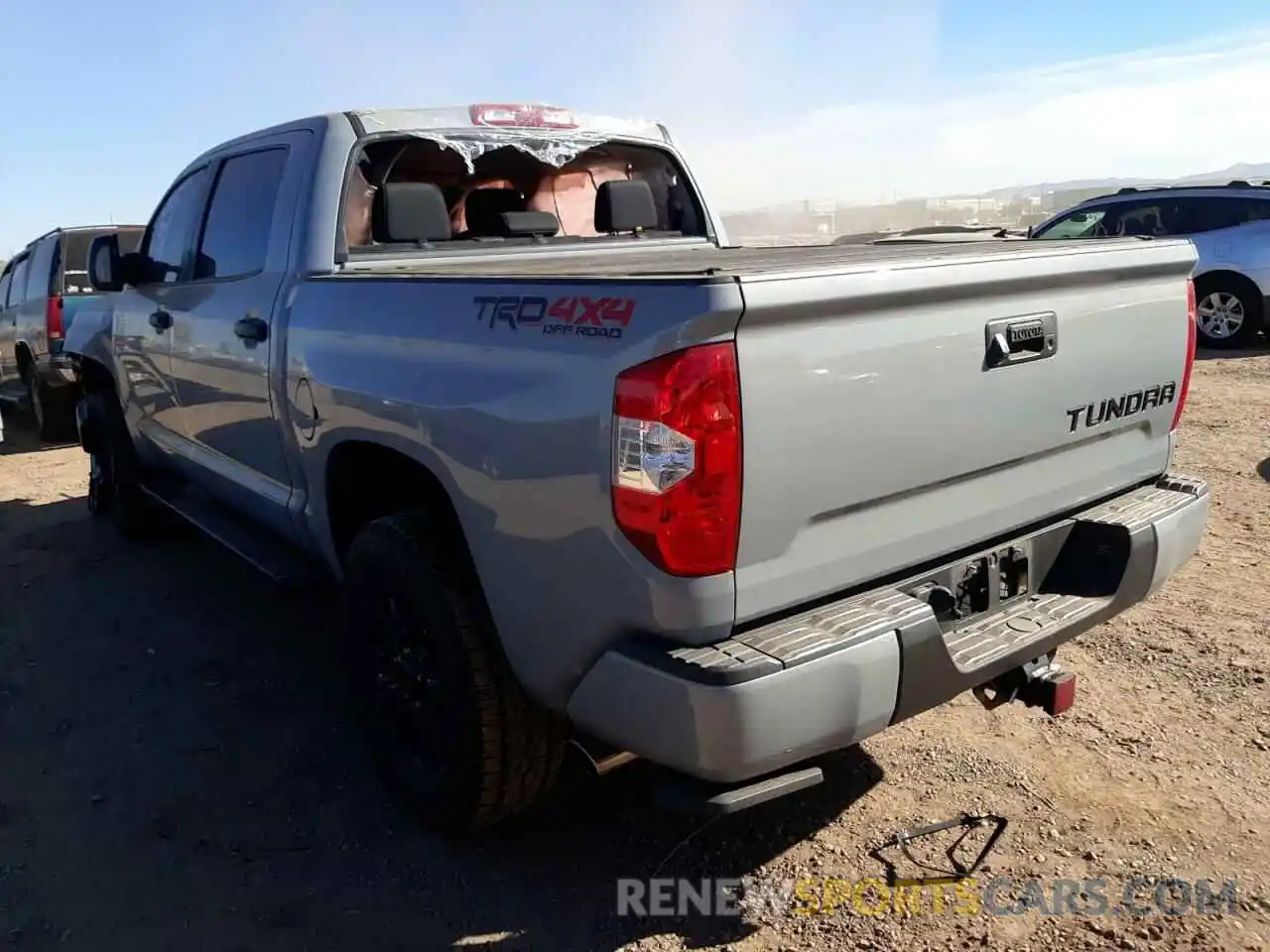 3 Photograph of a damaged car 5TFDY5F16KX811223 TOYOTA TUNDRA 2019