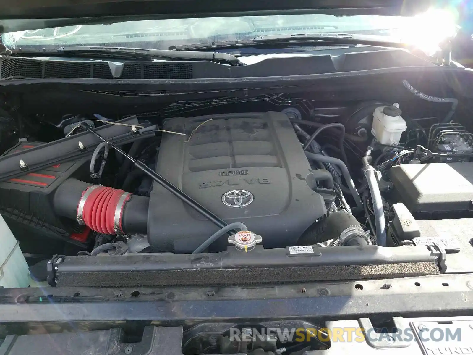 7 Photograph of a damaged car 5TFDY5F16KX813599 TOYOTA TUNDRA 2019