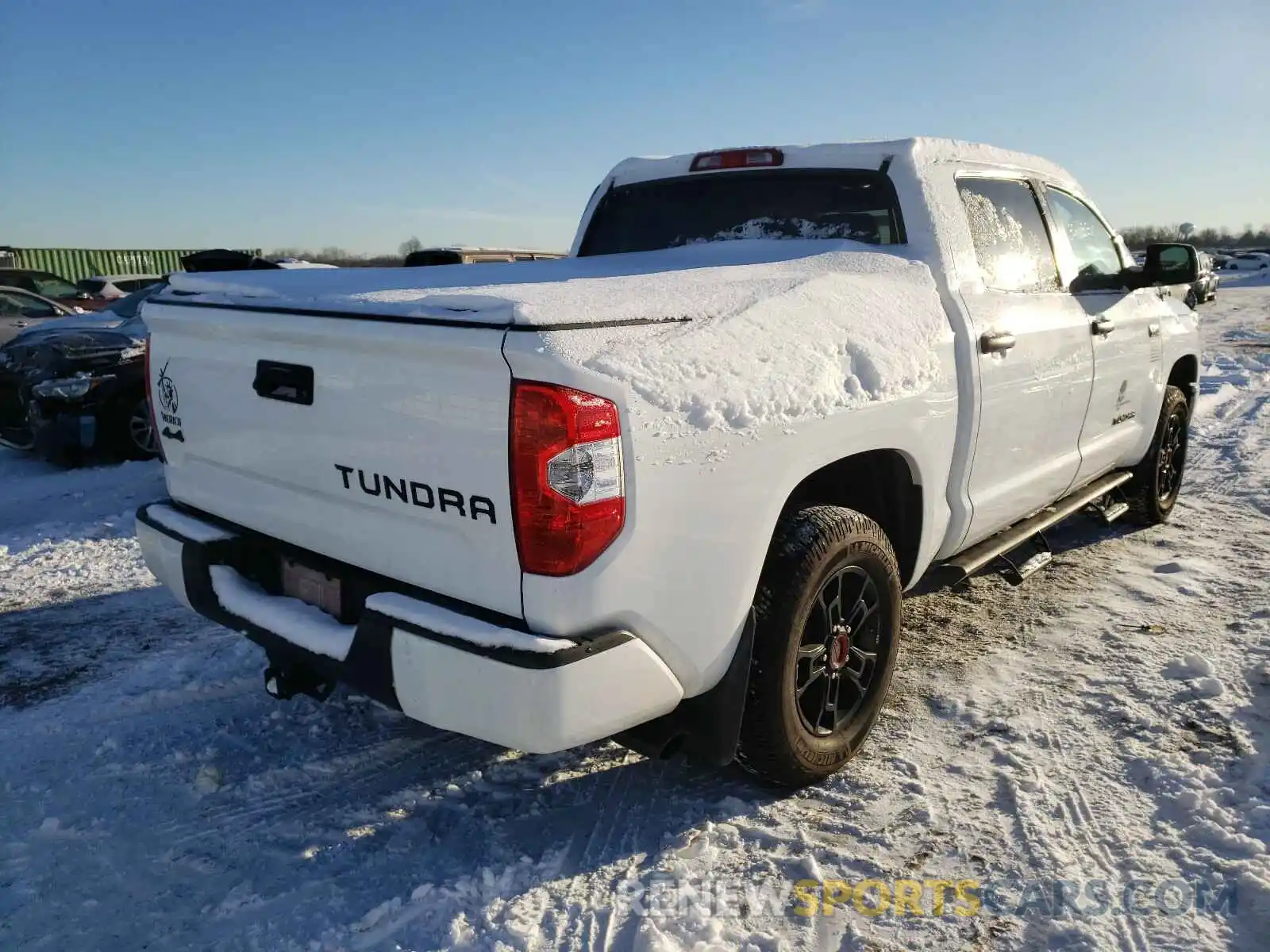 4 Фотография поврежденного автомобиля 5TFDY5F16KX836851 TOYOTA TUNDRA 2019