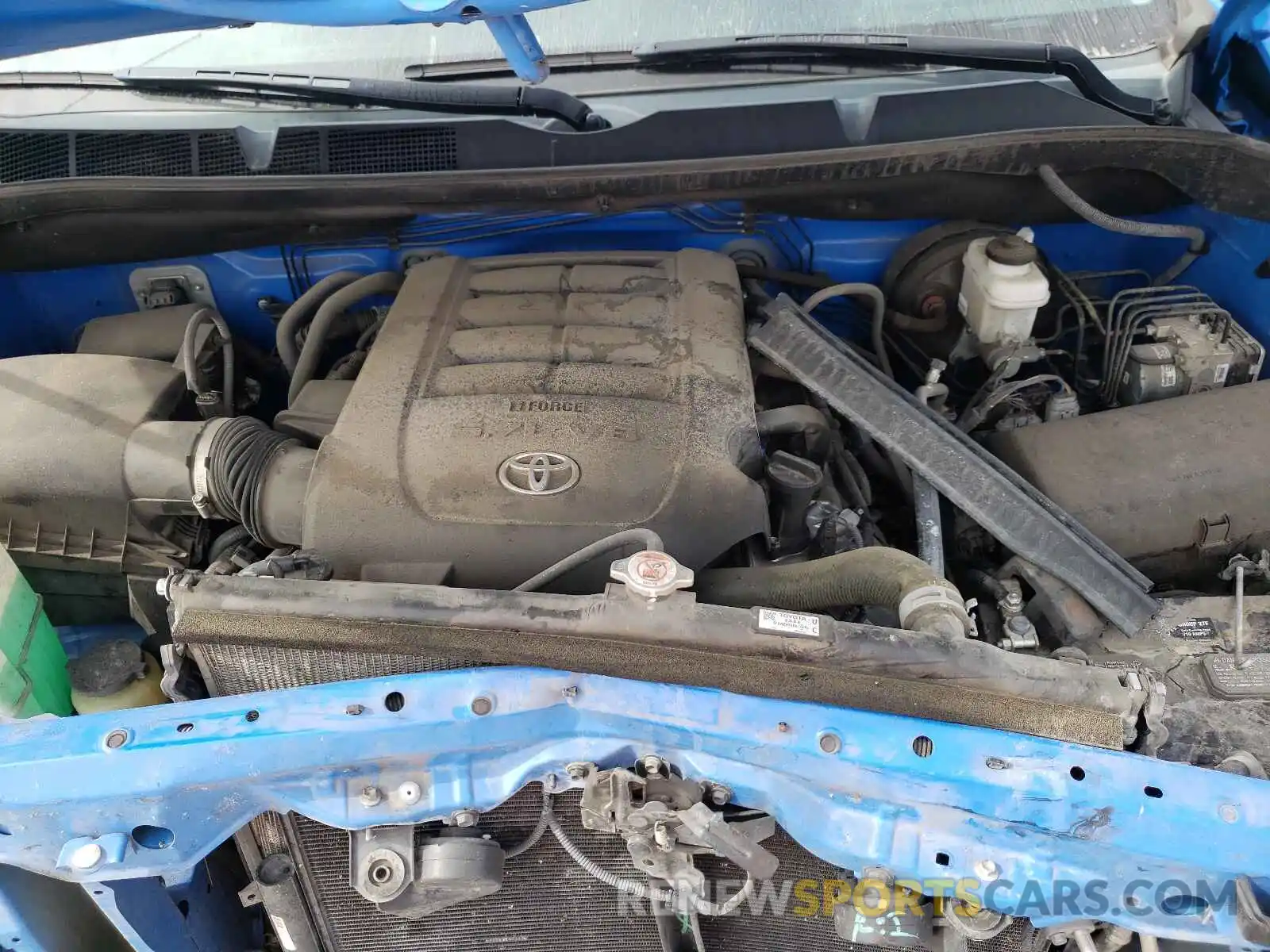 7 Photograph of a damaged car 5TFDY5F16KX851799 TOYOTA TUNDRA 2019