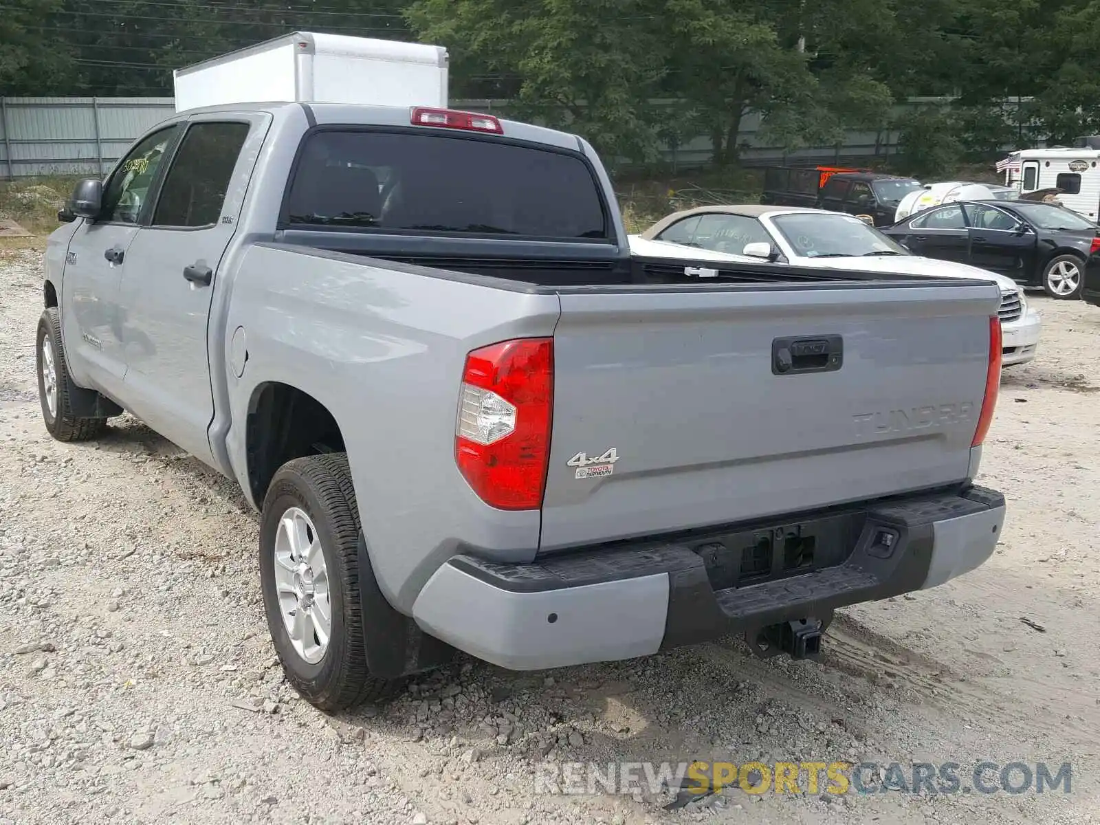 3 Photograph of a damaged car 5TFDY5F16KX862155 TOYOTA TUNDRA 2019