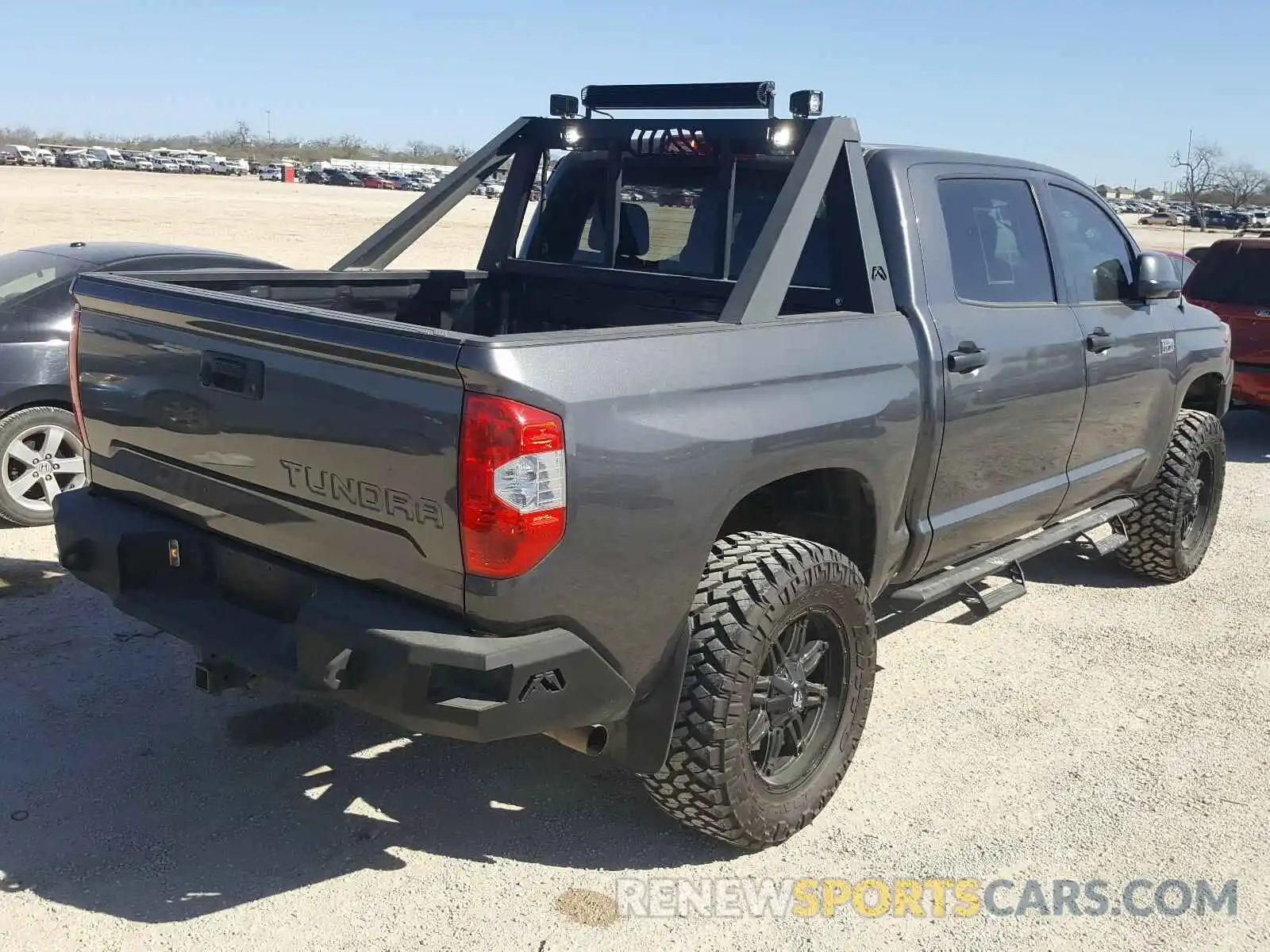 4 Photograph of a damaged car 5TFDY5F17KX782881 TOYOTA TUNDRA 2019