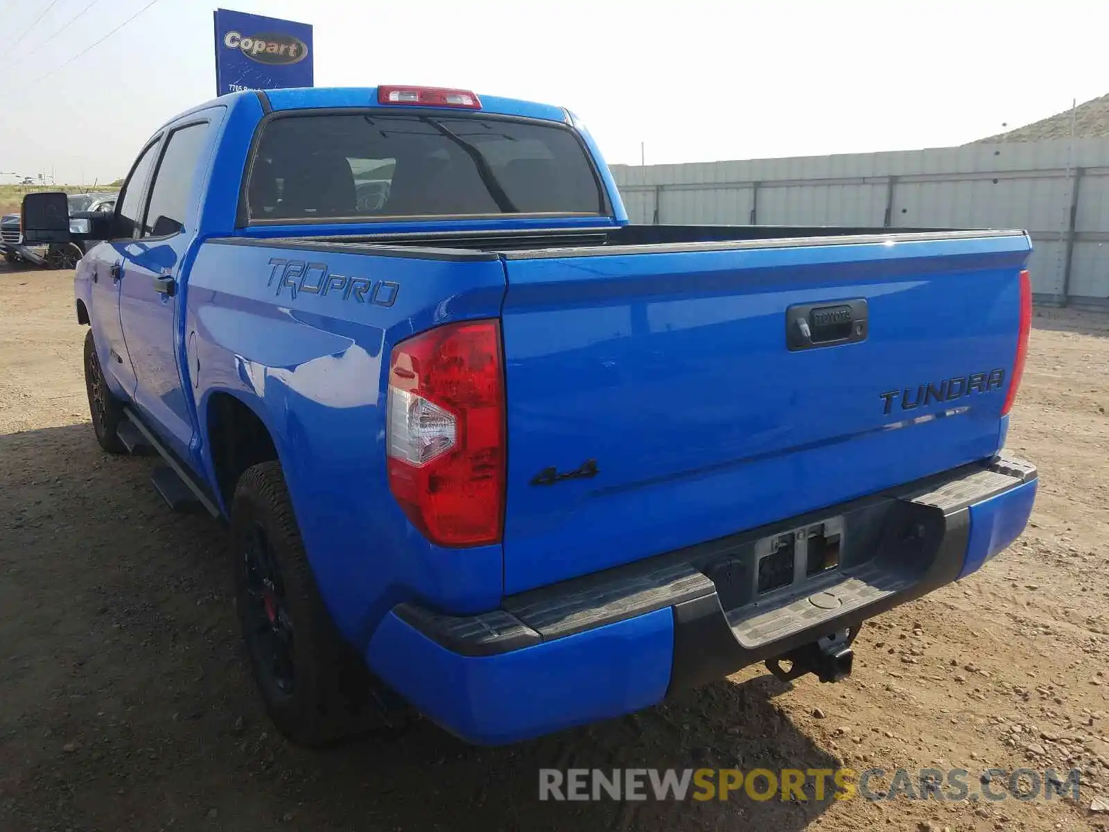 3 Photograph of a damaged car 5TFDY5F17KX788485 TOYOTA TUNDRA 2019