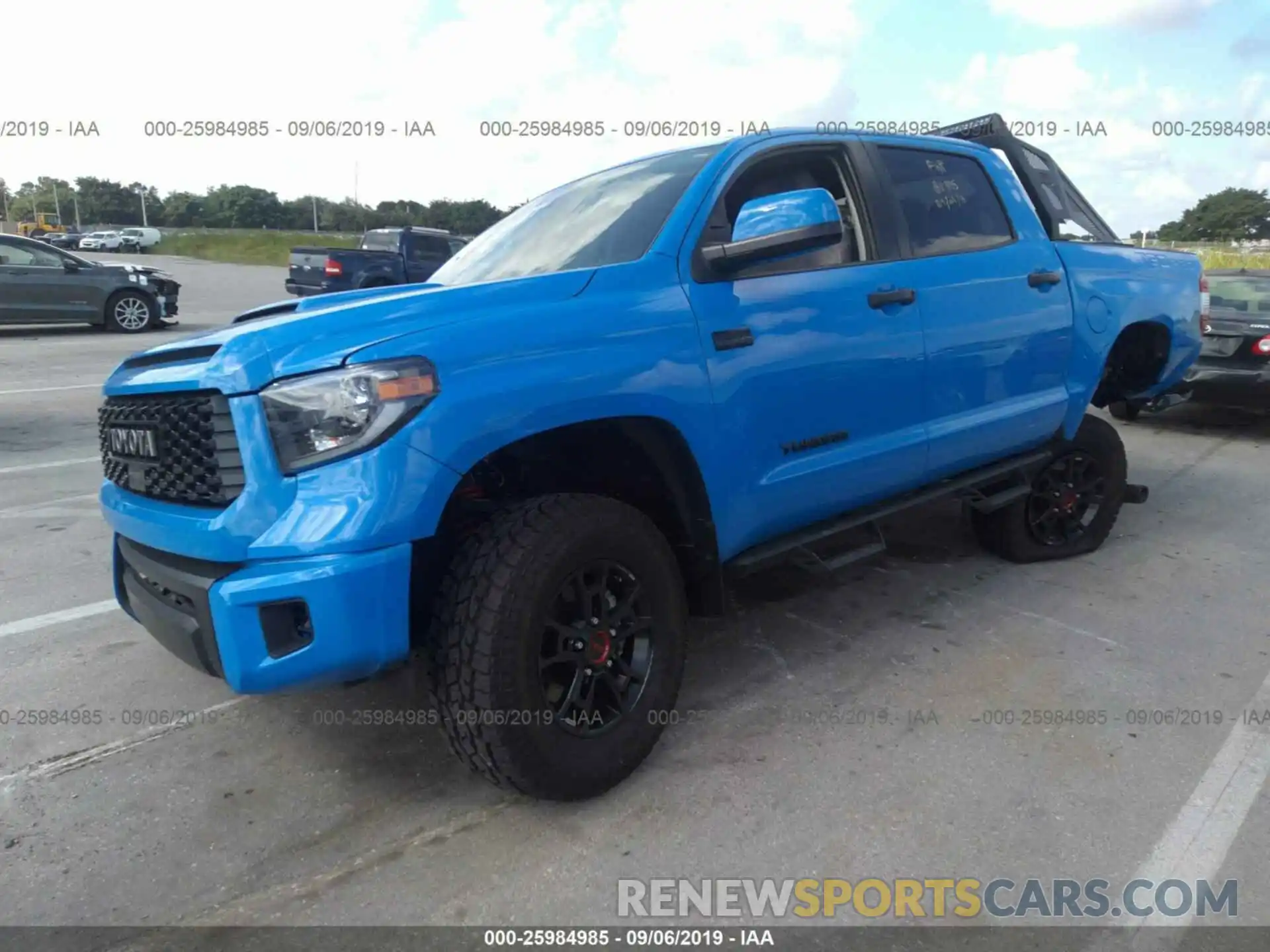 2 Photograph of a damaged car 5TFDY5F17KX794206 TOYOTA TUNDRA 2019