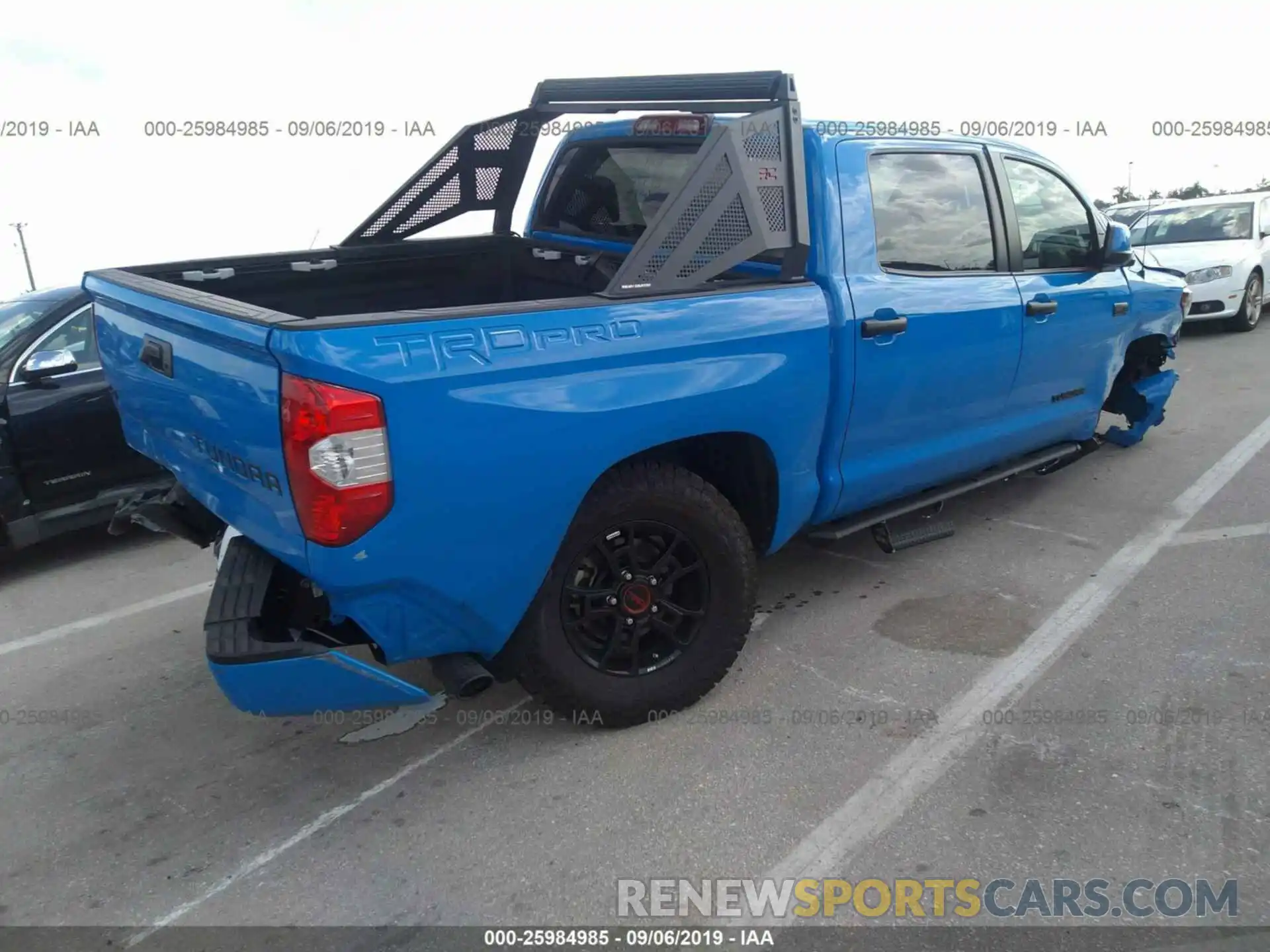 4 Photograph of a damaged car 5TFDY5F17KX794206 TOYOTA TUNDRA 2019