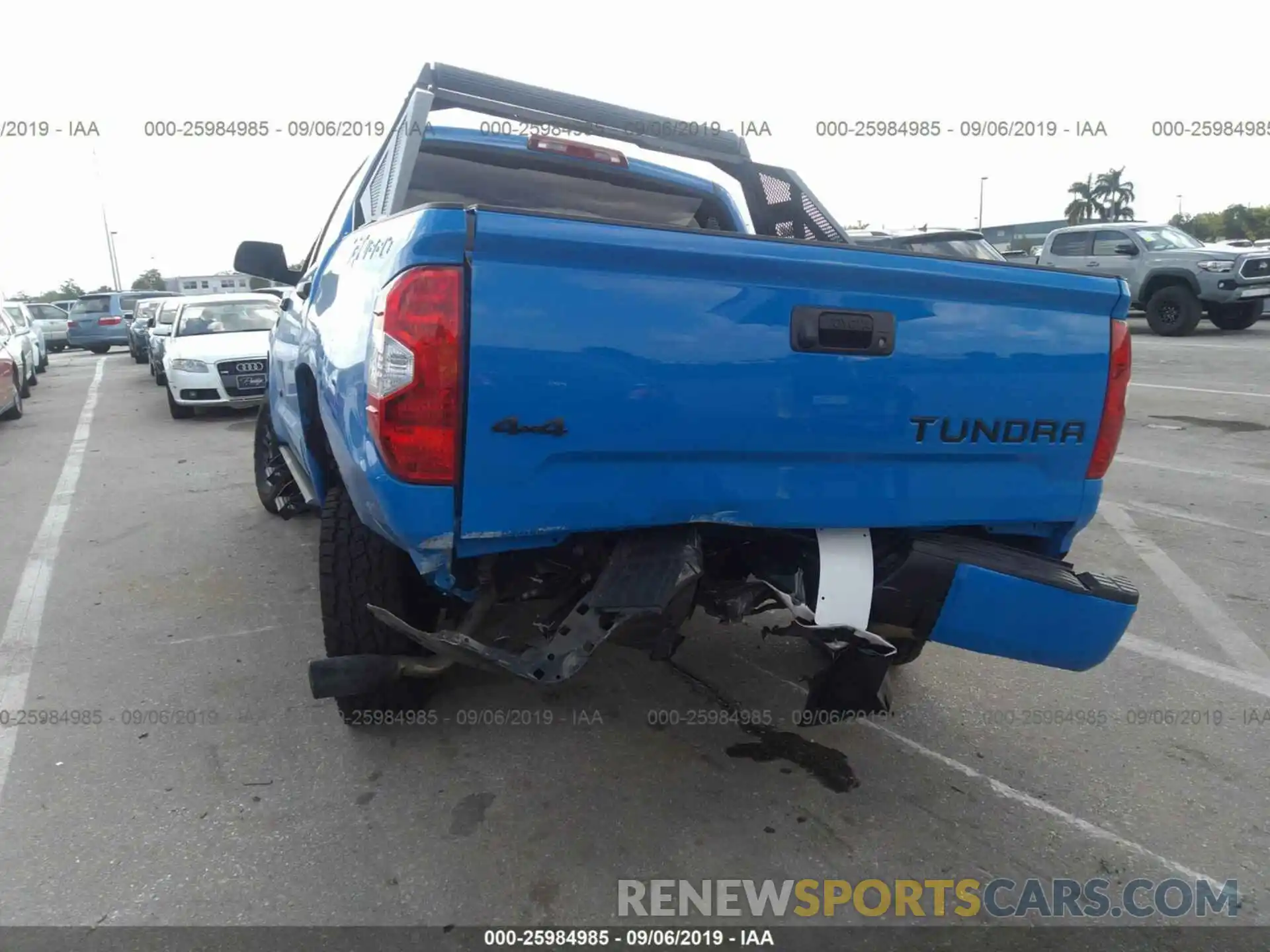 6 Photograph of a damaged car 5TFDY5F17KX794206 TOYOTA TUNDRA 2019