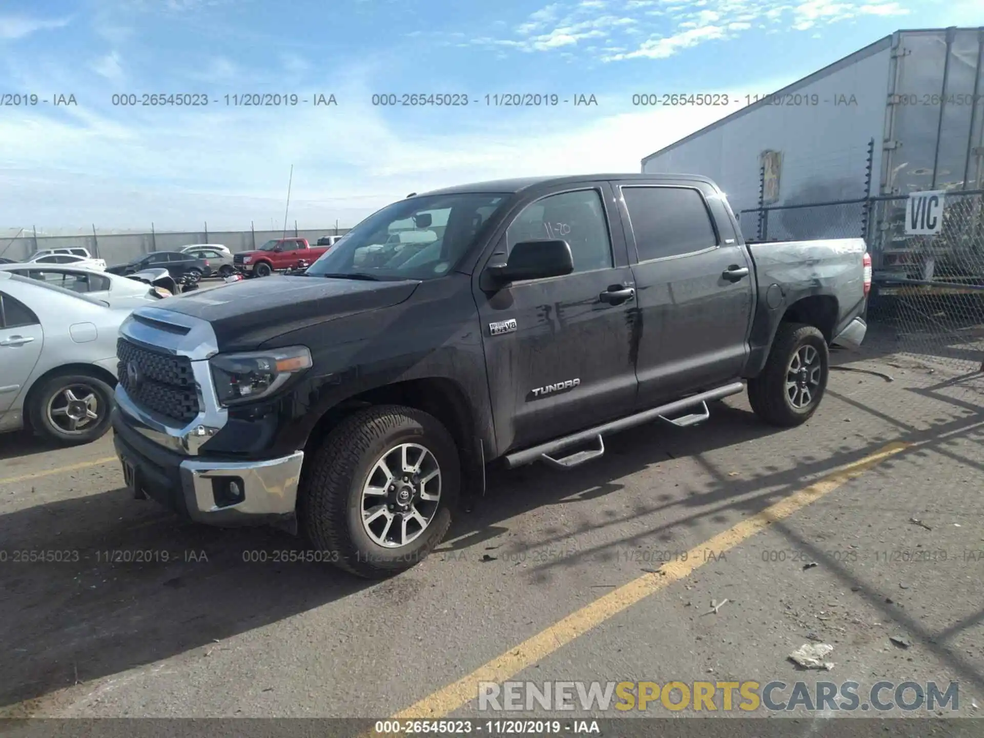 2 Photograph of a damaged car 5TFDY5F17KX796876 TOYOTA TUNDRA 2019