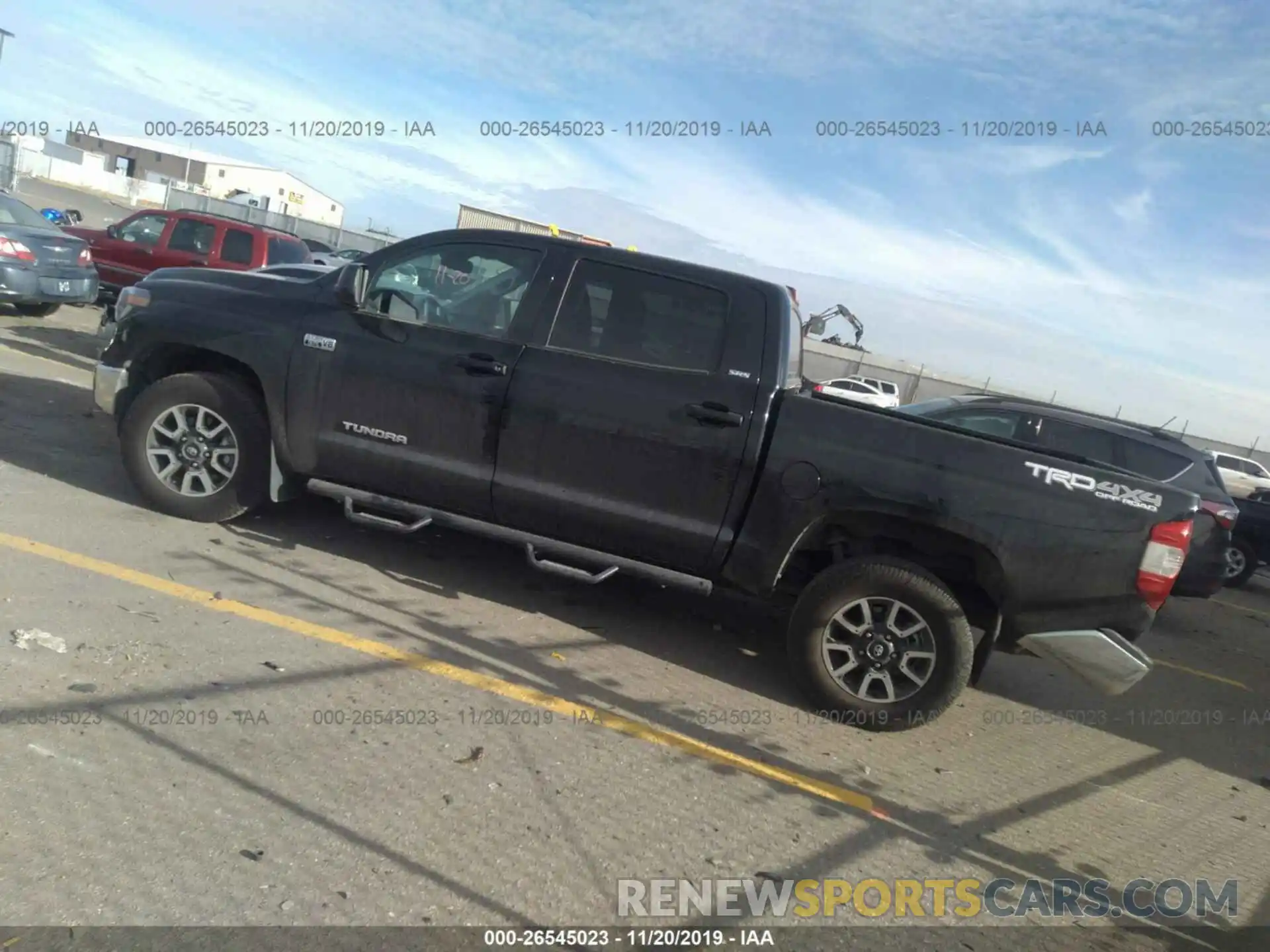 3 Photograph of a damaged car 5TFDY5F17KX796876 TOYOTA TUNDRA 2019