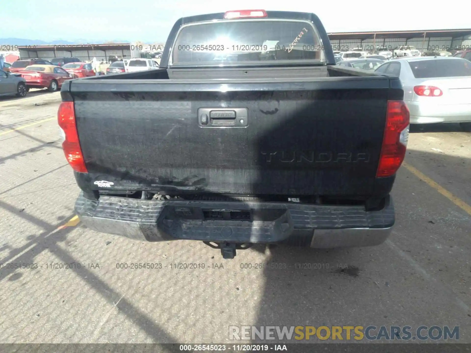 6 Photograph of a damaged car 5TFDY5F17KX796876 TOYOTA TUNDRA 2019