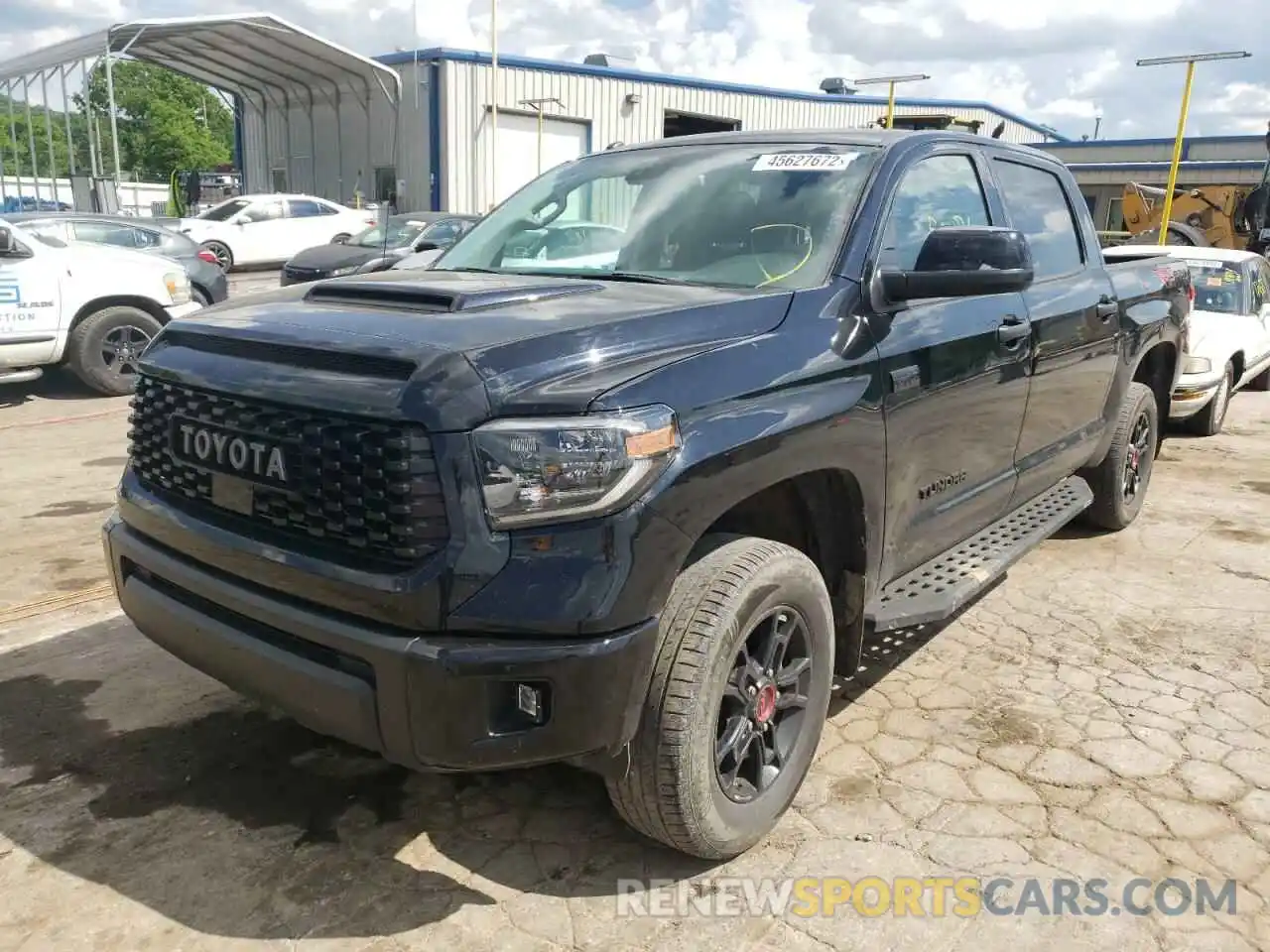 2 Photograph of a damaged car 5TFDY5F17KX797283 TOYOTA TUNDRA 2019