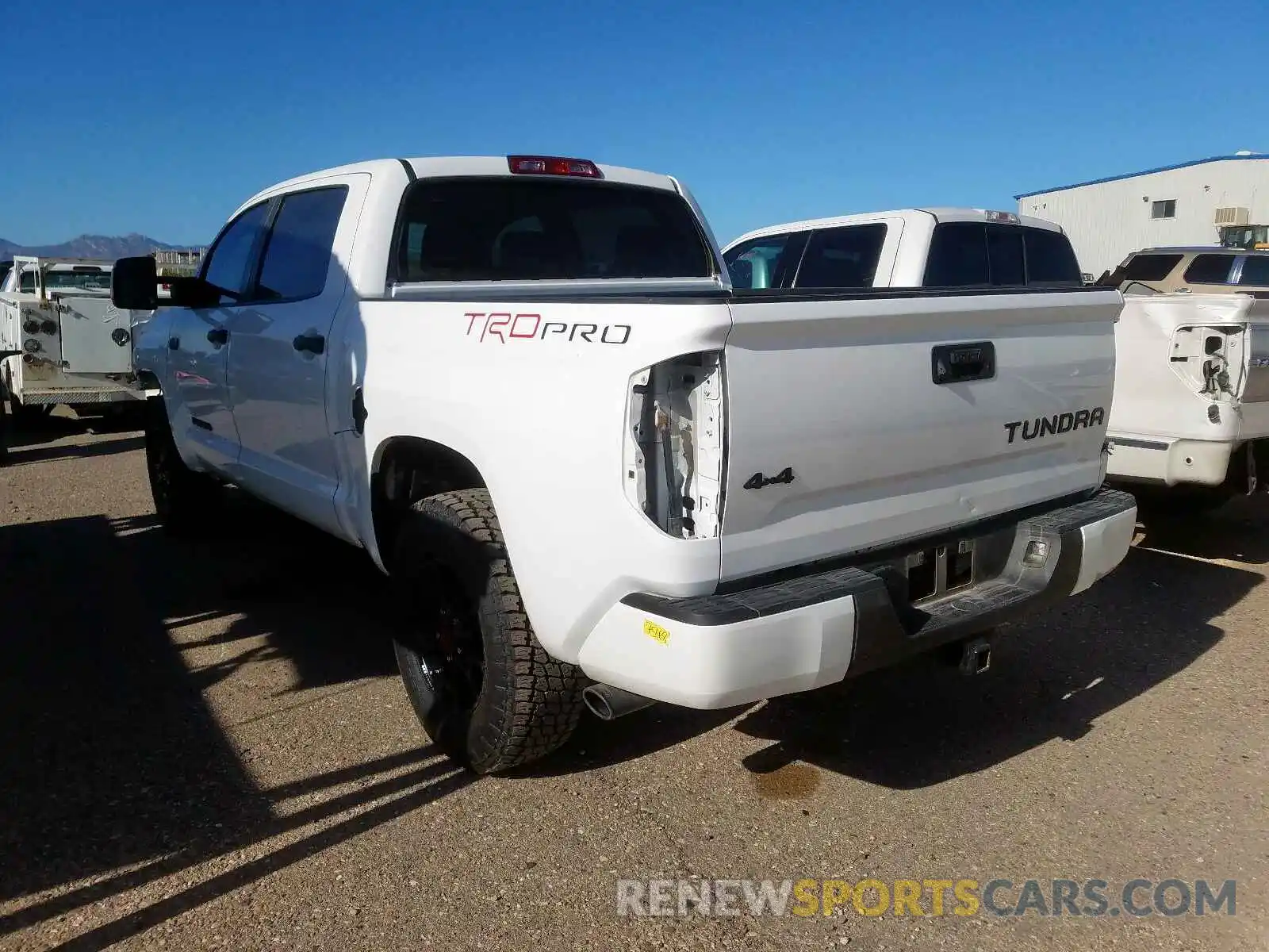 3 Photograph of a damaged car 5TFDY5F17KX826510 TOYOTA TUNDRA 2019