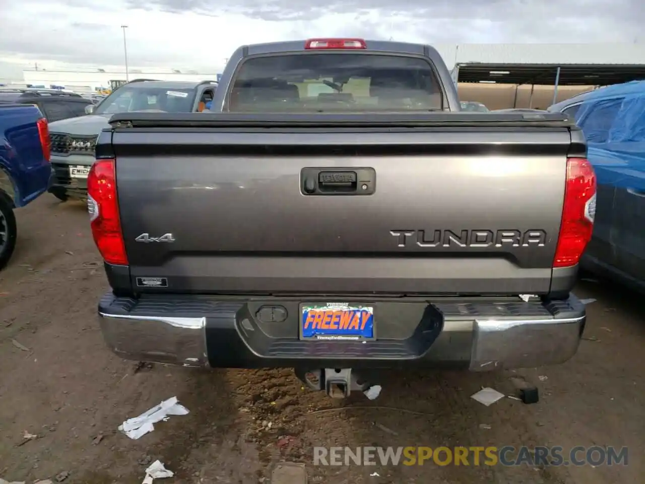 6 Photograph of a damaged car 5TFDY5F17KX832159 TOYOTA TUNDRA 2019