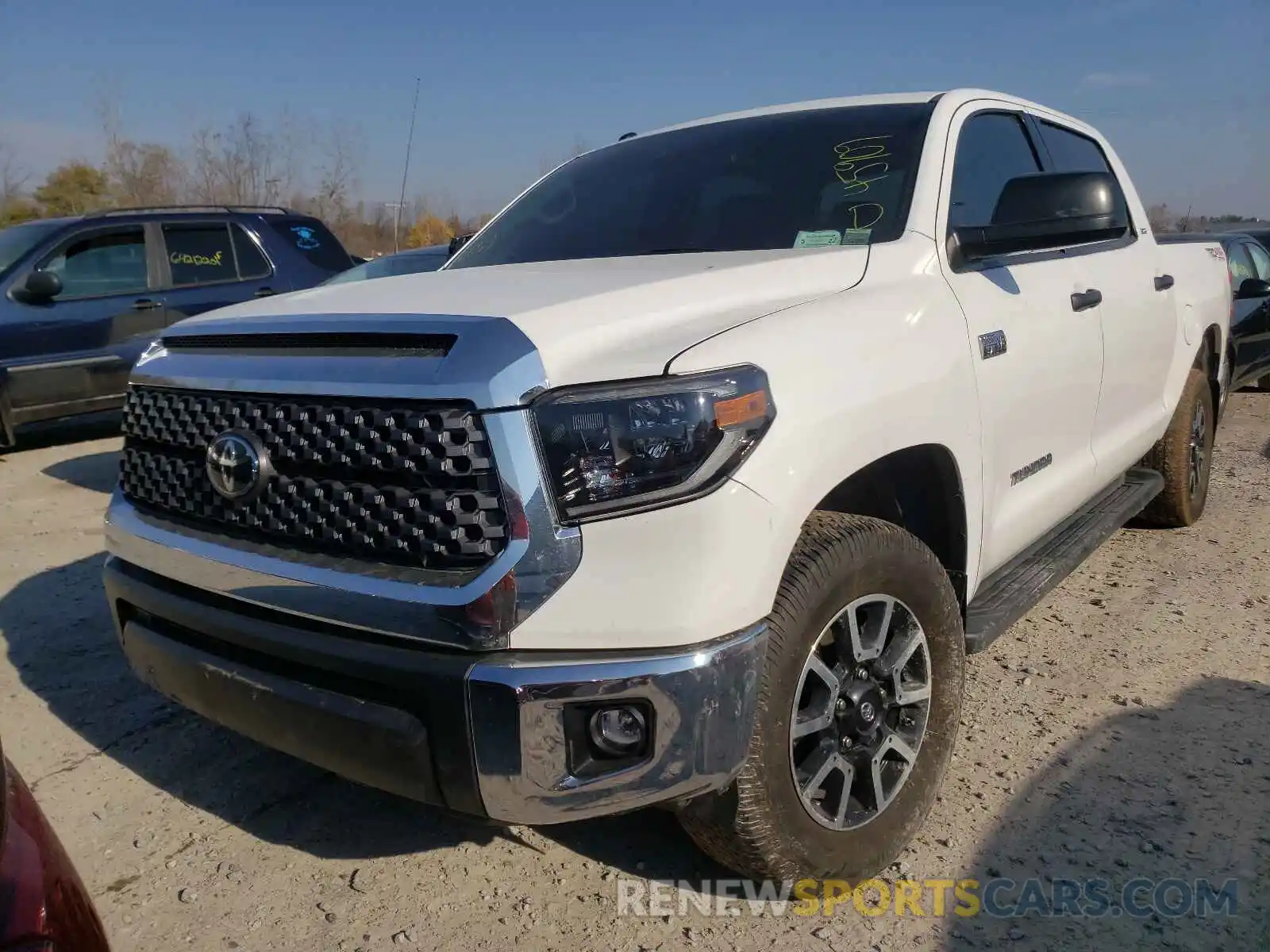 2 Photograph of a damaged car 5TFDY5F17KX835255 TOYOTA TUNDRA 2019