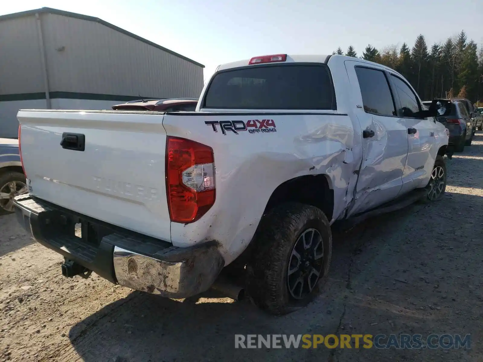 4 Photograph of a damaged car 5TFDY5F17KX835255 TOYOTA TUNDRA 2019