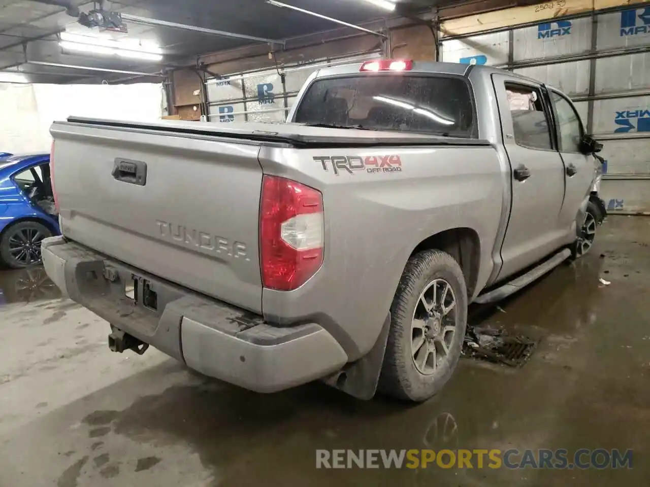 4 Photograph of a damaged car 5TFDY5F17KX867672 TOYOTA TUNDRA 2019