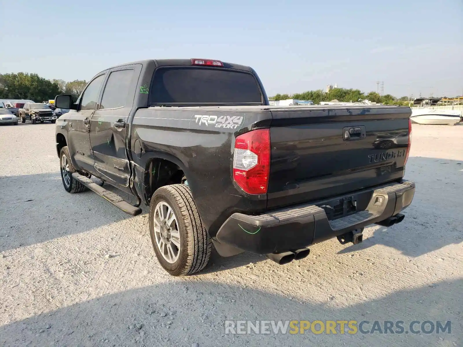 3 Photograph of a damaged car 5TFDY5F18KX787118 TOYOTA TUNDRA 2019