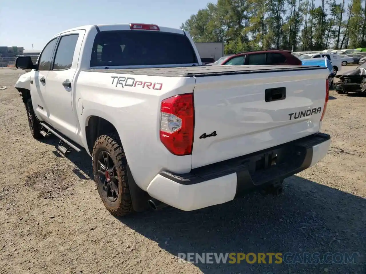 3 Photograph of a damaged car 5TFDY5F18KX841680 TOYOTA TUNDRA 2019