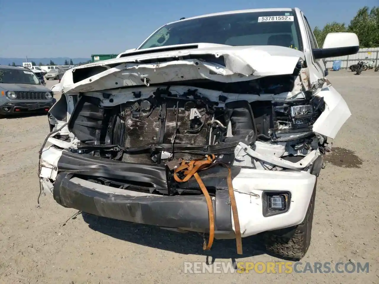 9 Photograph of a damaged car 5TFDY5F18KX841680 TOYOTA TUNDRA 2019